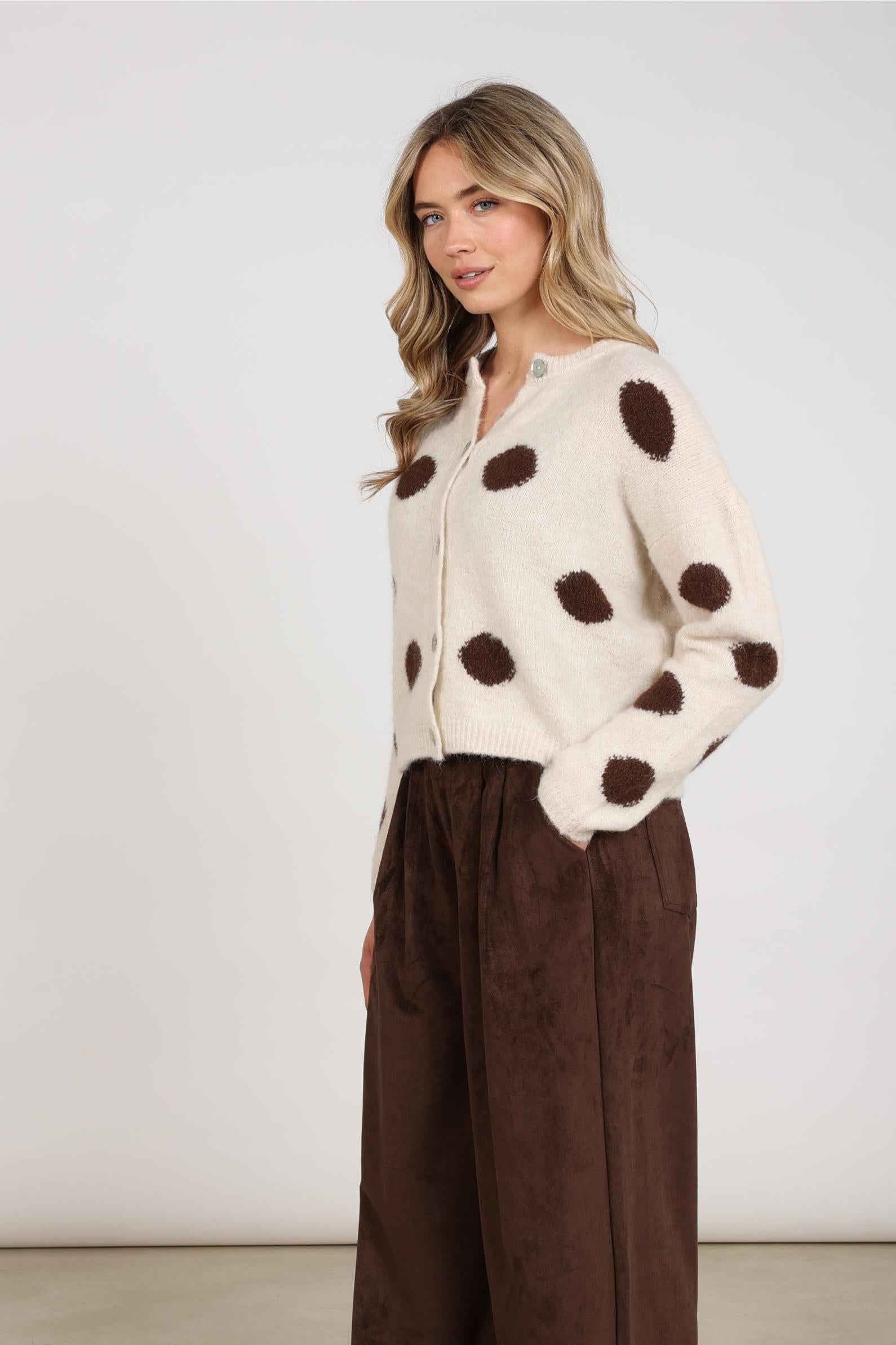 NUKUS NKF05031 Laure Cardigan Dots