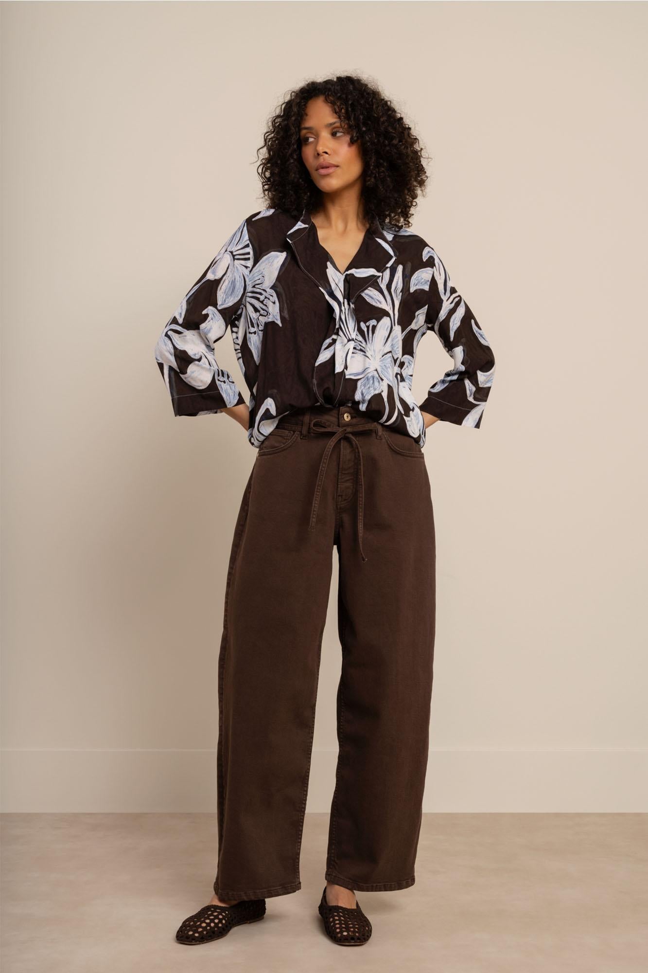 STUDIO ANNELOES 14138 Babet denim trousers