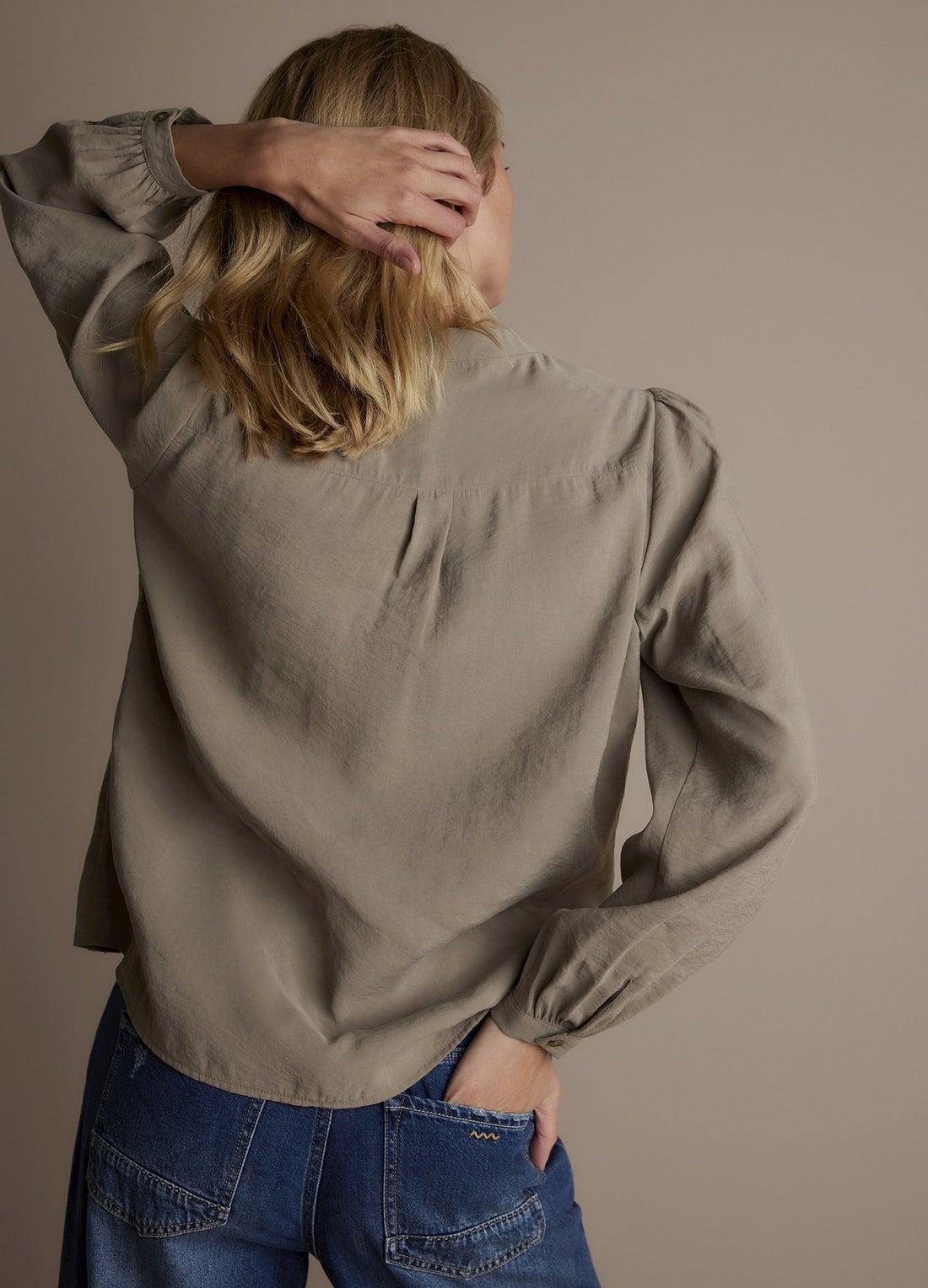 Summum Blouse met kant 2s2985-11860
