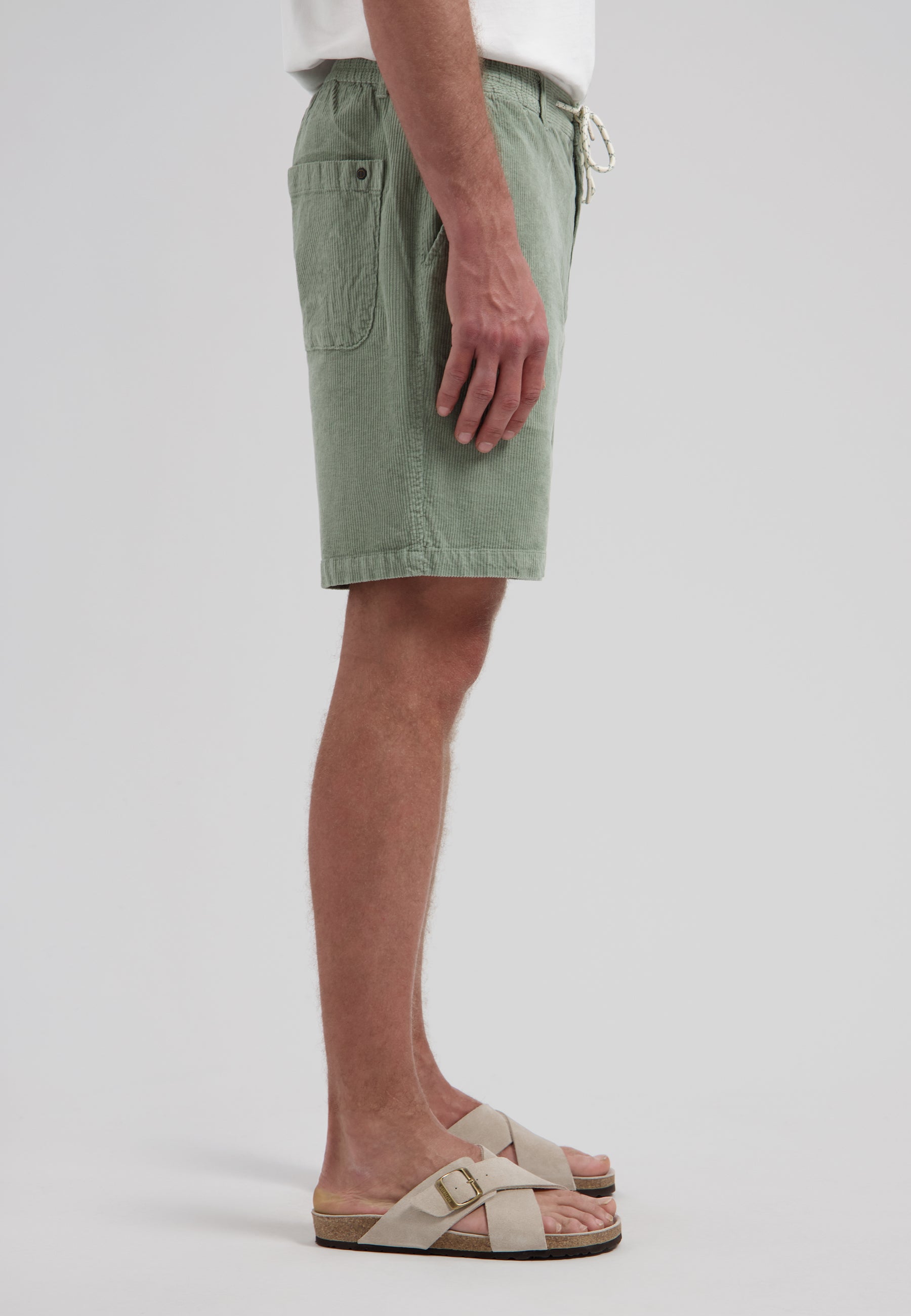 DSTREZZED 515566-SS26 Logan Shorts - Green Shadow