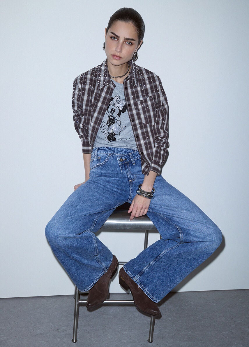 LIU JO UF6160D4854 Pant Straight Awry-Denim