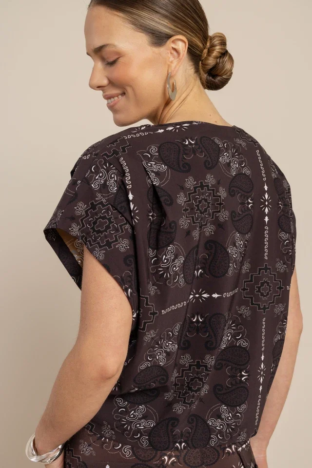 STUDIO ANNELOES 13749 Renske paisley top