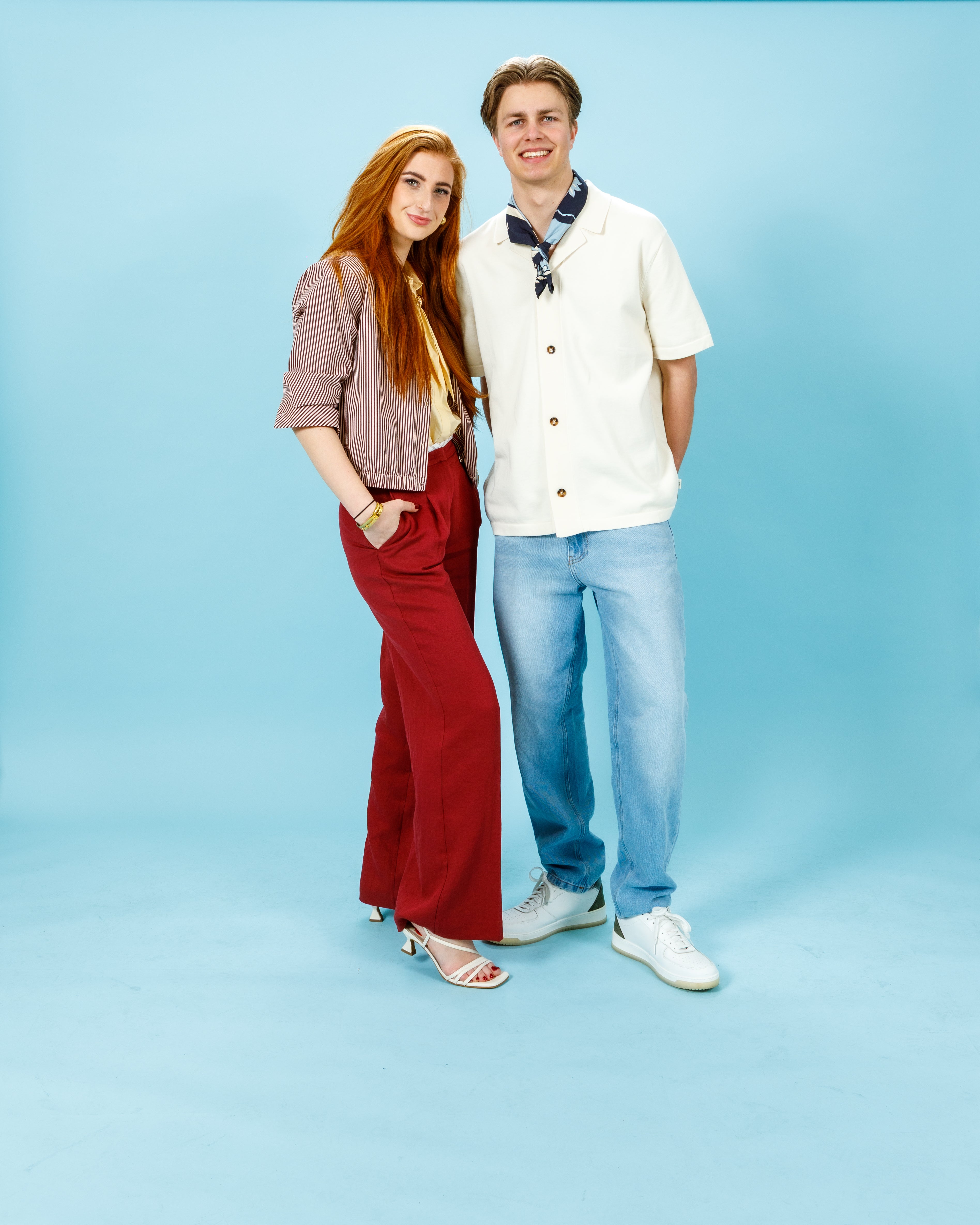 LES DEUX 1001334 Emmett Globe Knitted Shirt