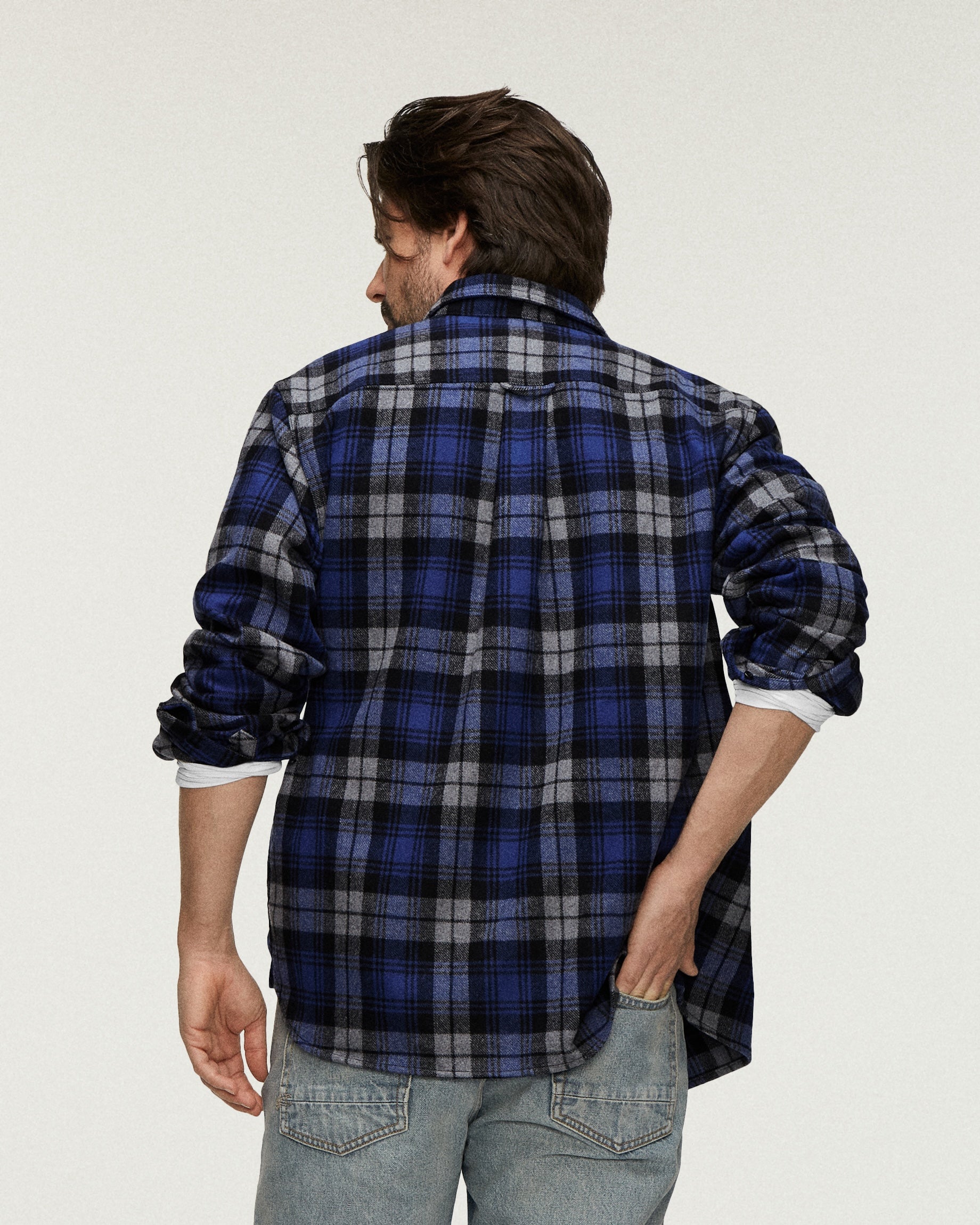 DENHAM 01-26-07-40-510 JOE SHIRT flannel shirt