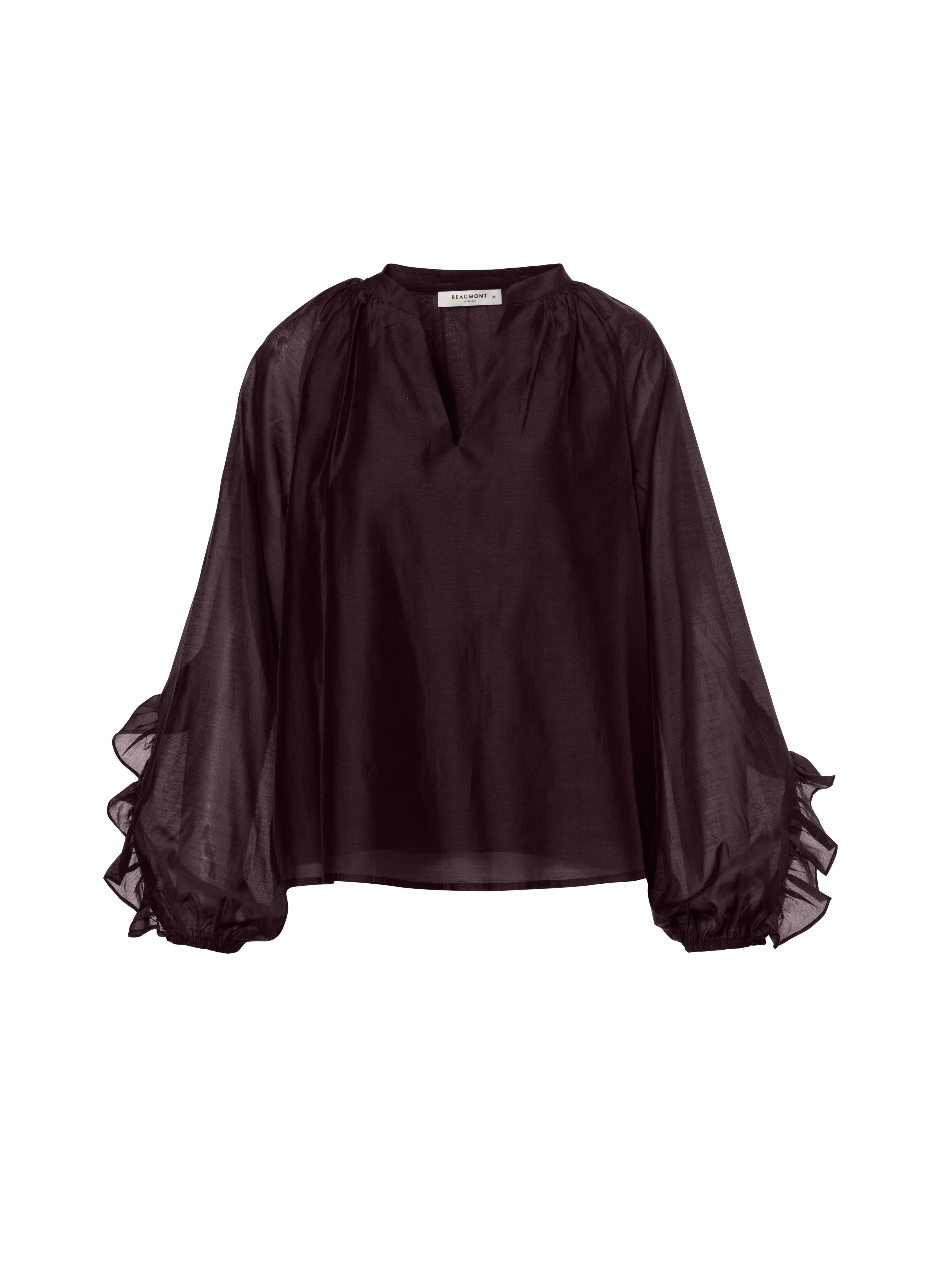 BEAUMONT BC18821263 AMANDA Blouse-Plum
