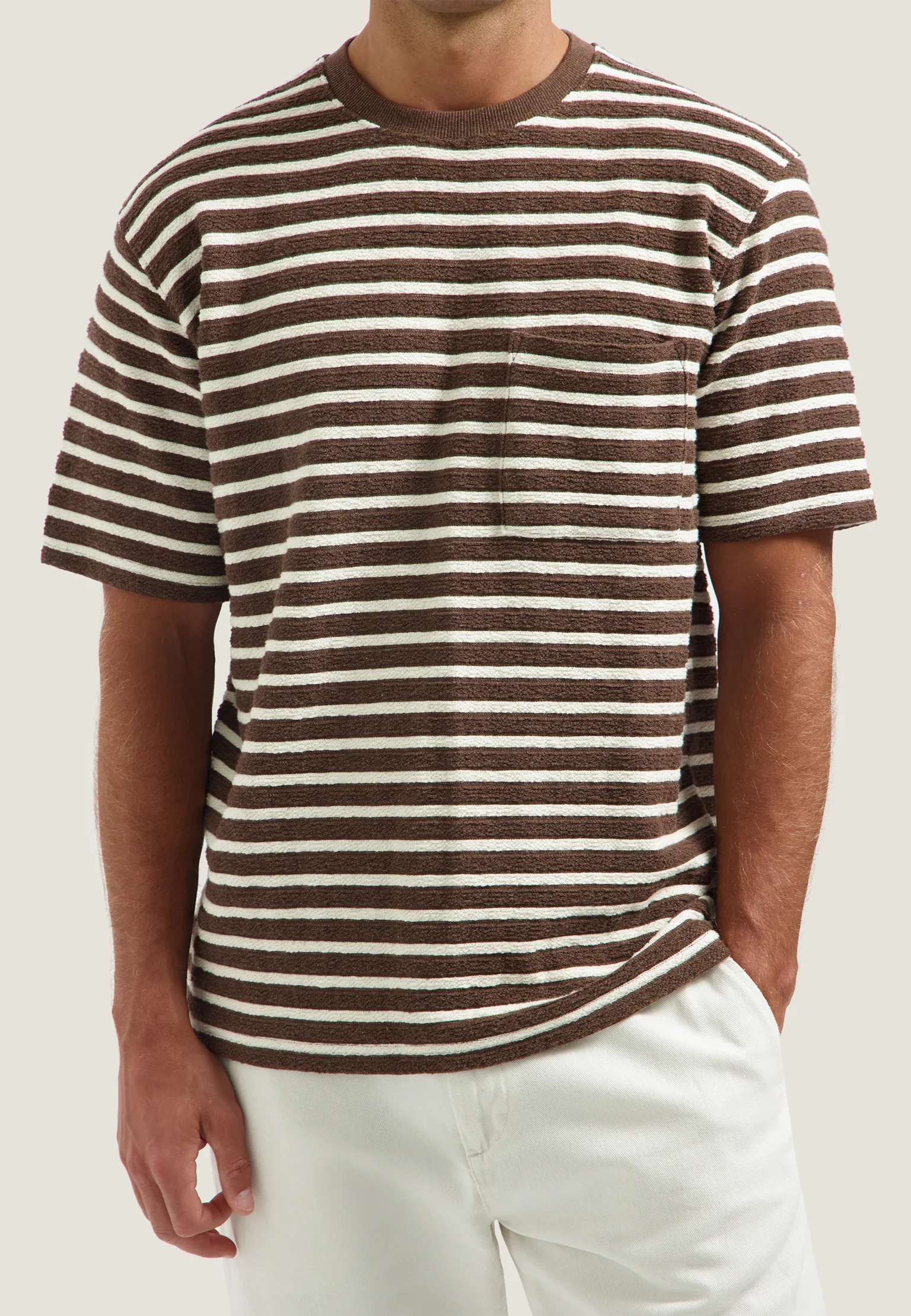 DESTREZZED 203552 LOUIE STRIPE TEE