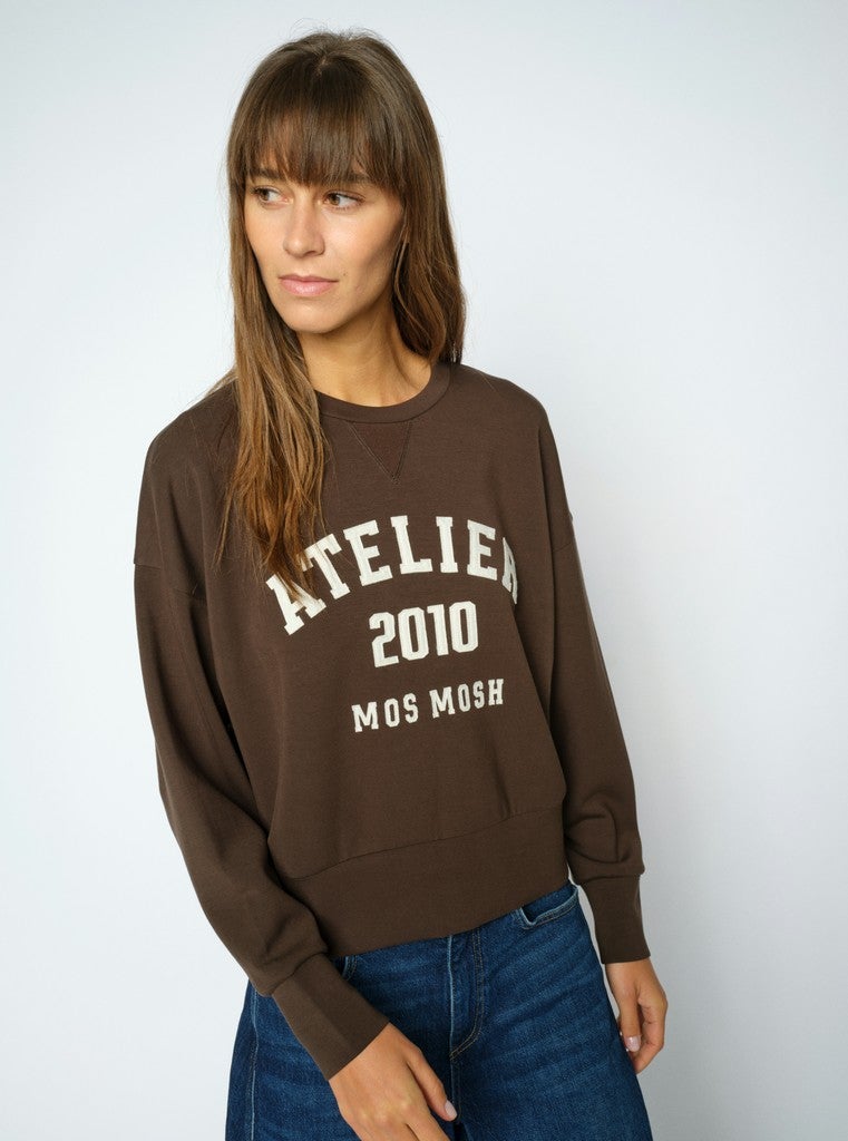 MOS MOSH177510 MMNima O-LS Sweatshirt - Bruin