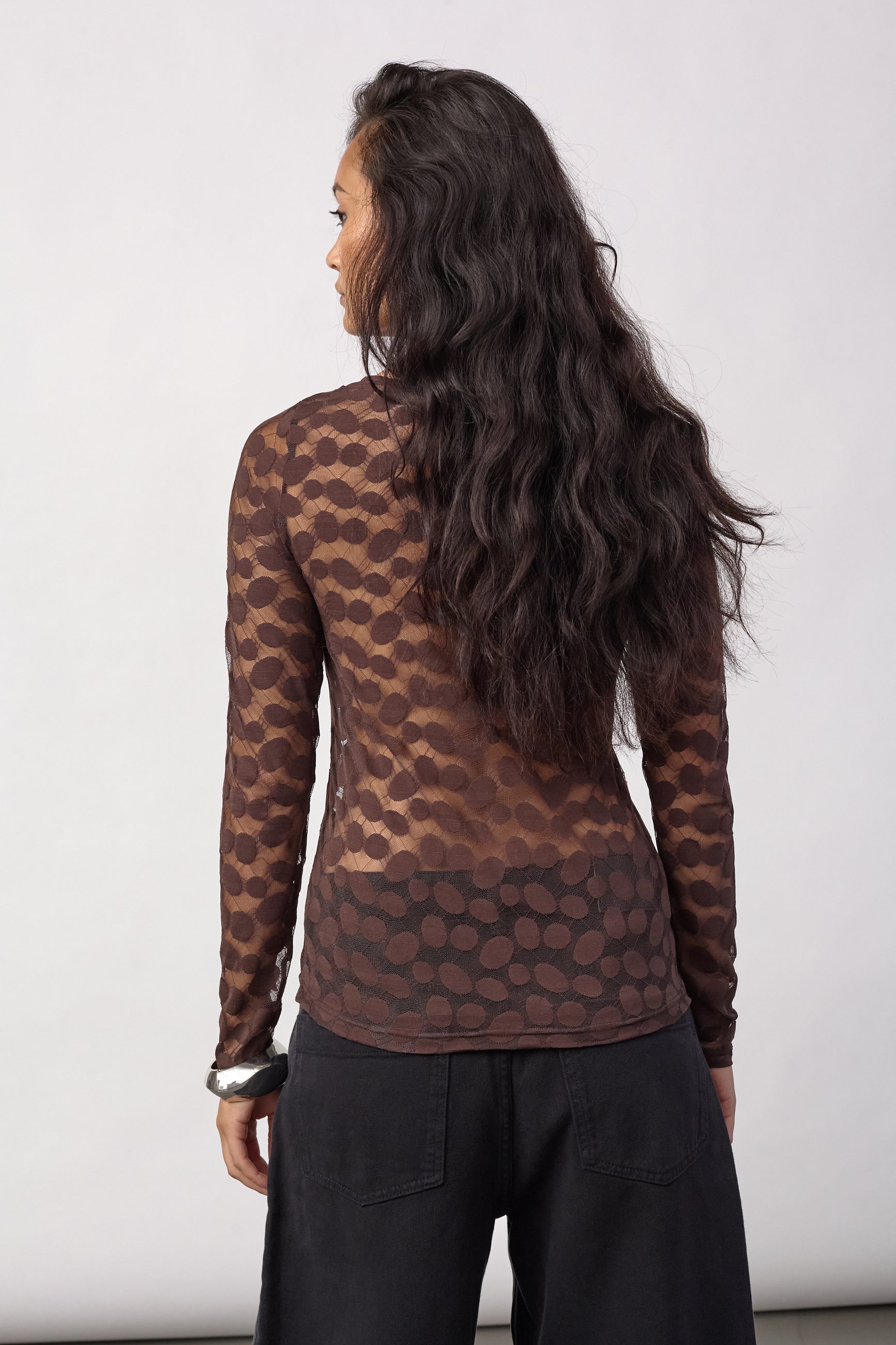 CO'COUTURE 500266 PenolaCC O-Neck Blouse-Brown