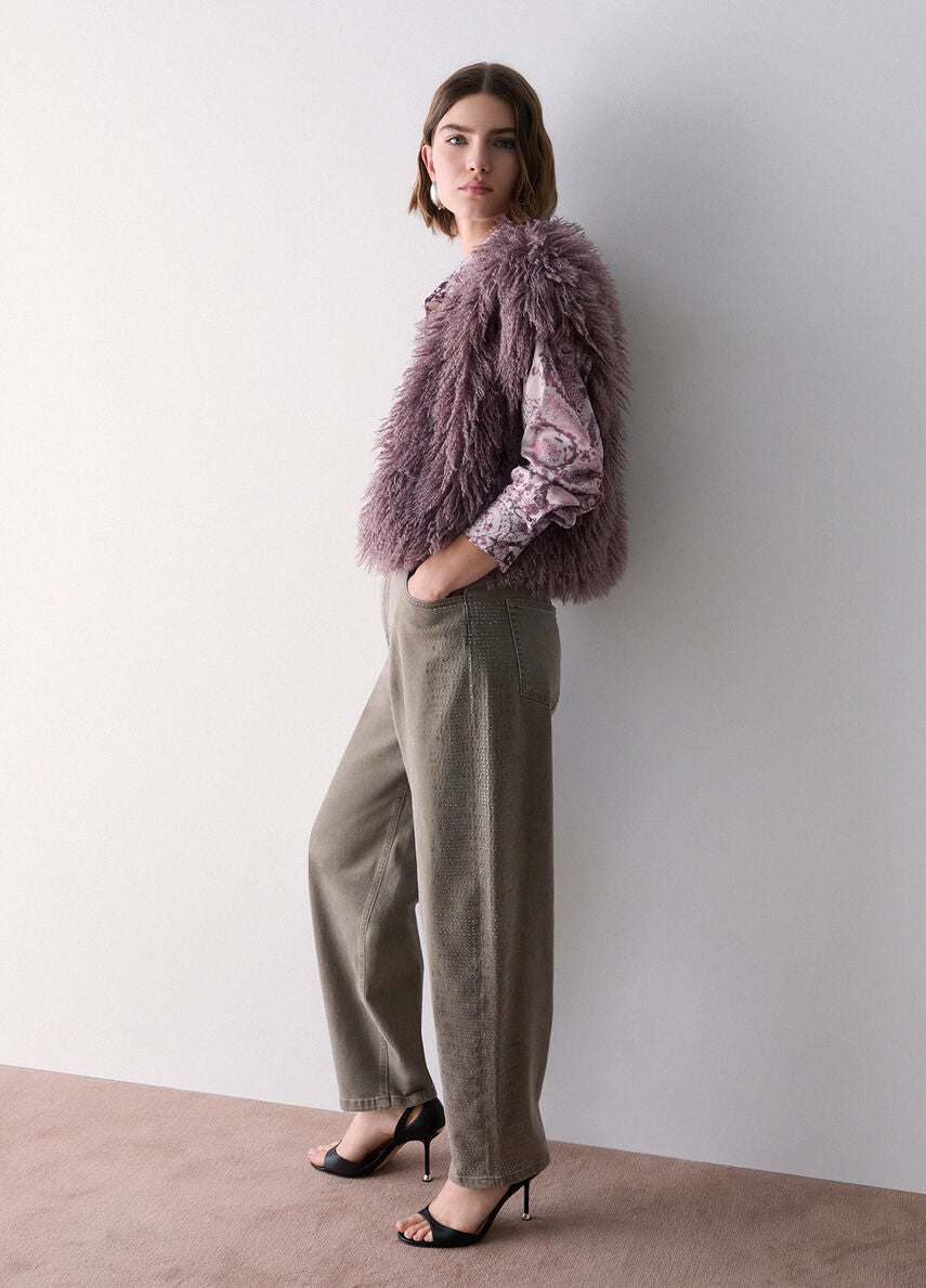 LIU JO UF6230T778A Pant Balloon Color