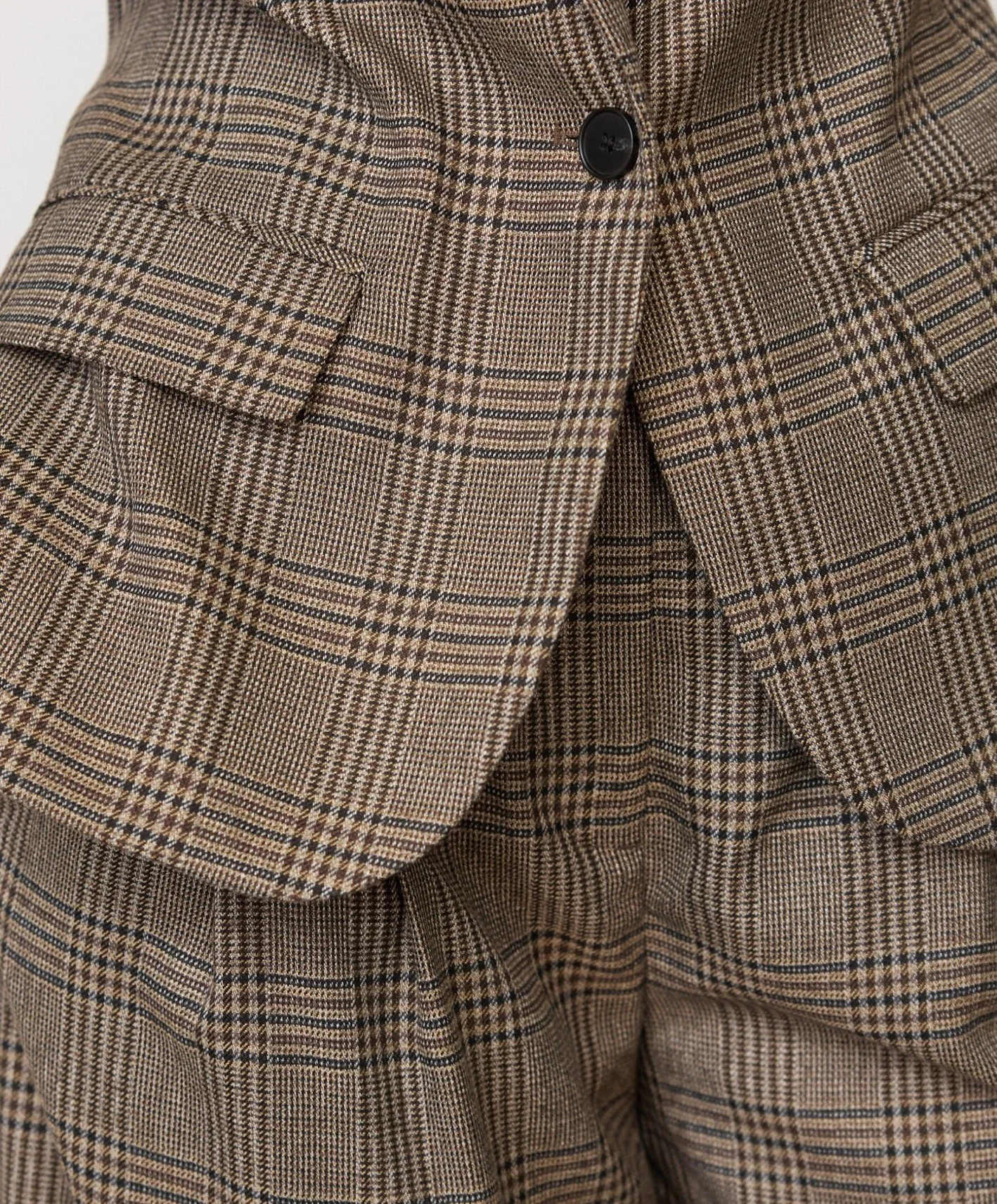 CO'COUTURE 500144 VeyaCC CheckFit Blazer