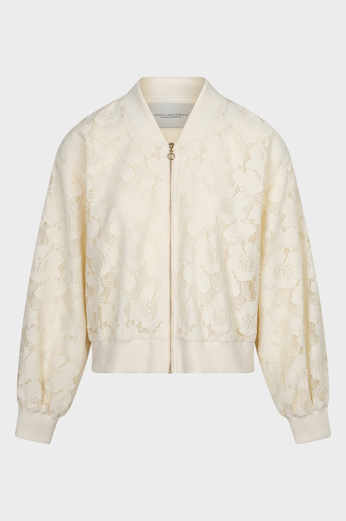 AMAYA Amsterdam Meadow bomber - Beige