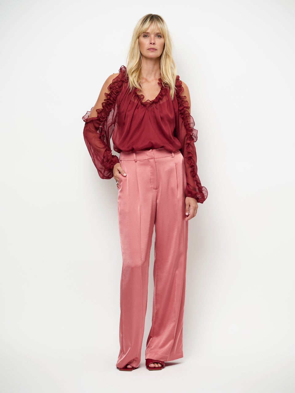 DANTE 06 261332 Harmony Boho Chiffon Blouse