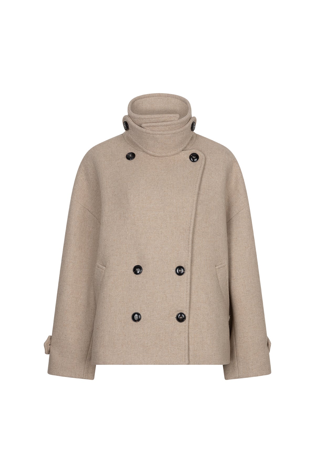 T608-1204 Matho ShortWol Coat