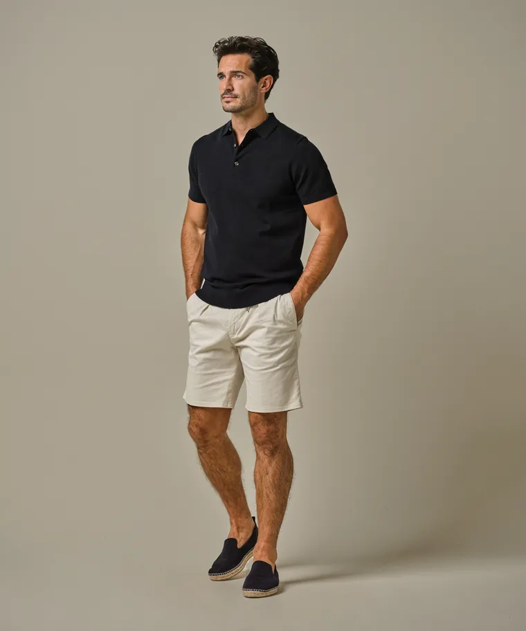 PROFUOMO PPXQ10002D DYE SHORT SPORTCORD-Offwhite