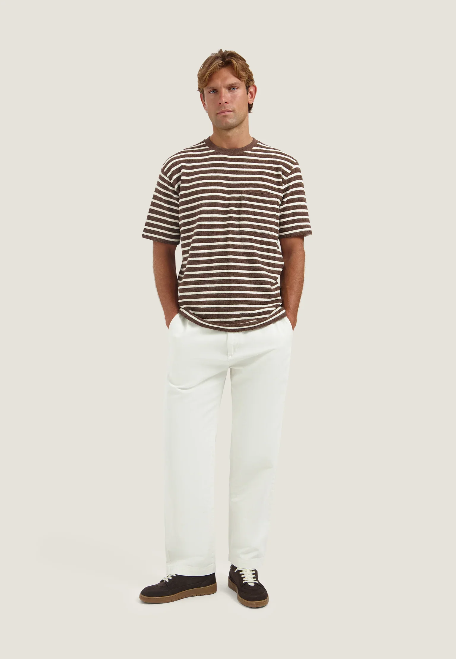 DESTREZZED 203552 LOUIE STRIPE TEE