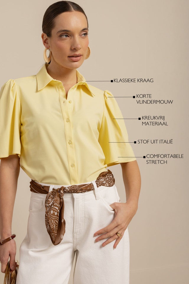 STUDIO ANNELOES 13877 Poppy butterfly blouse