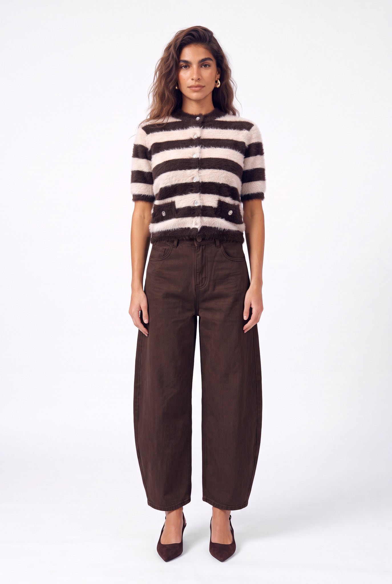 FLORÈZ CR0795 Jackey Jeans-brown