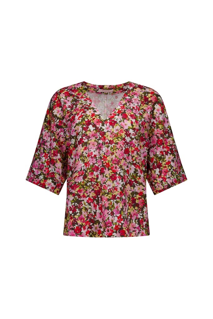 STUDIO ANNELOES 13679 Madison flower top