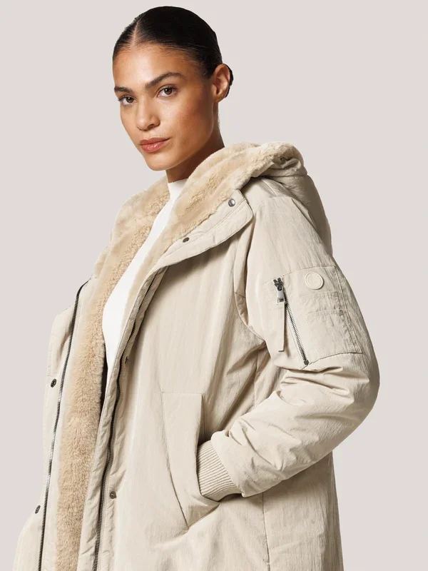 CREENSTONE CSN0760263 Vaka coat - sand