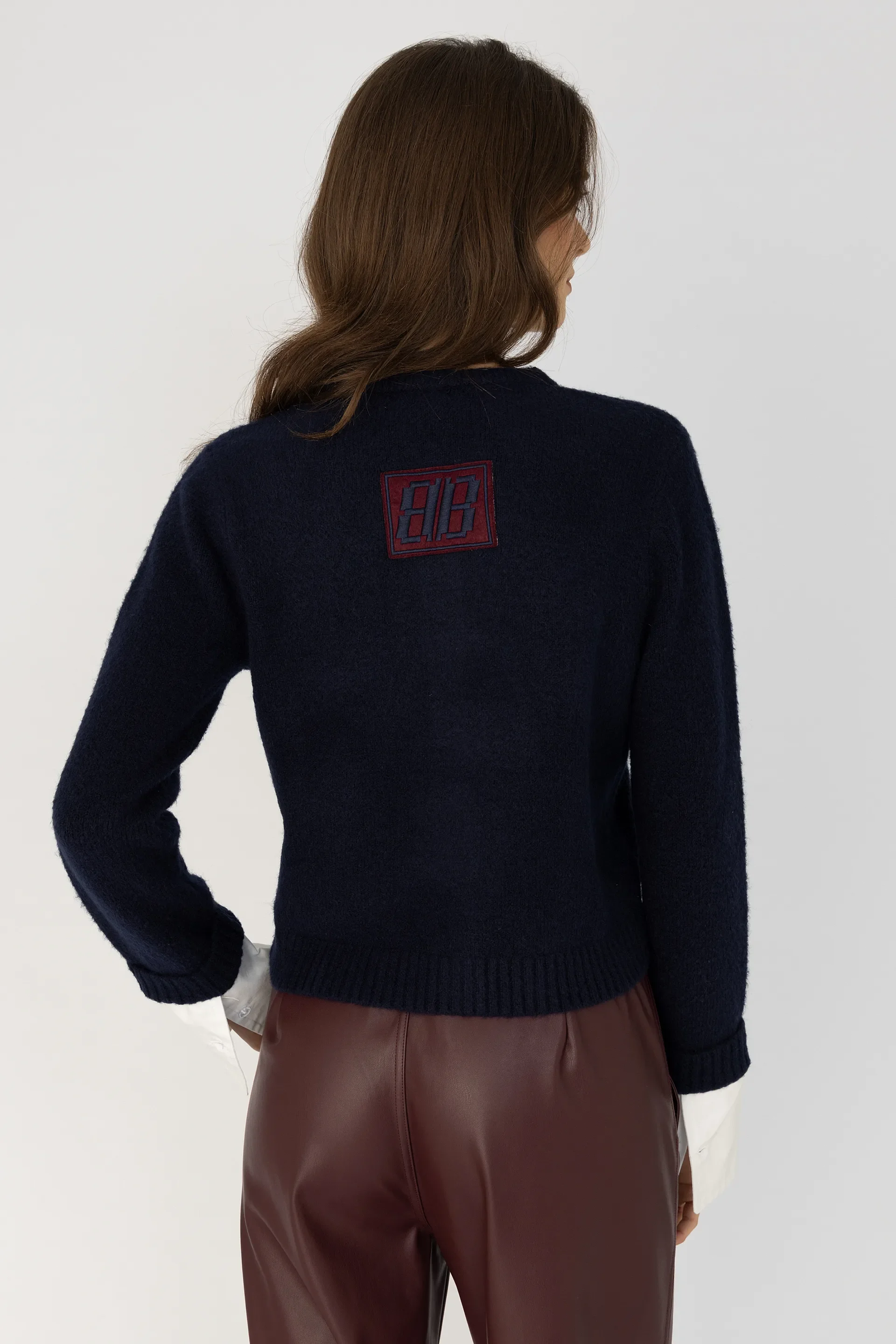 ANNA BLUE B84-10-Nina vest blauw