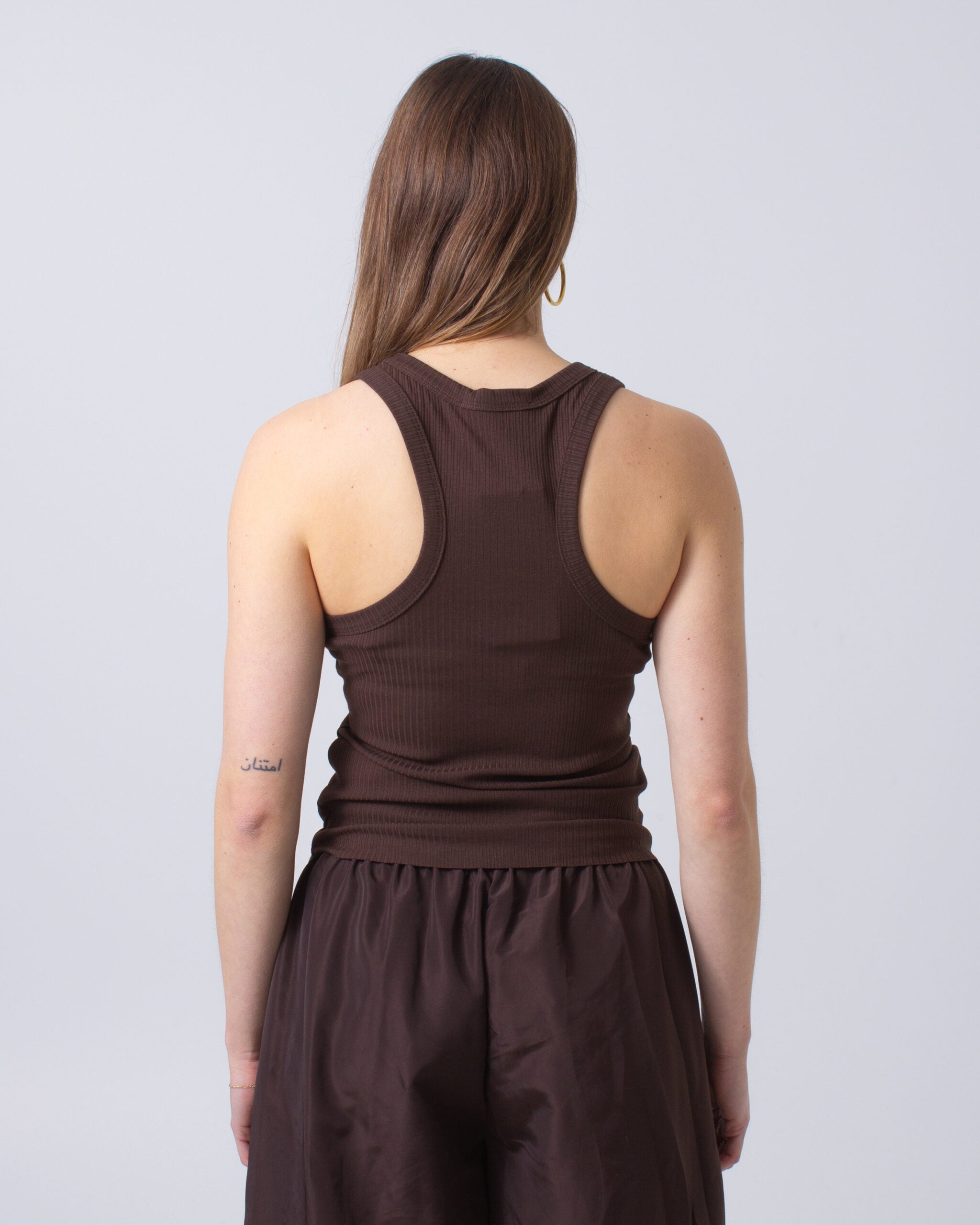 HAUTE L'AMITIE HL10011 Rib Badge TankTop