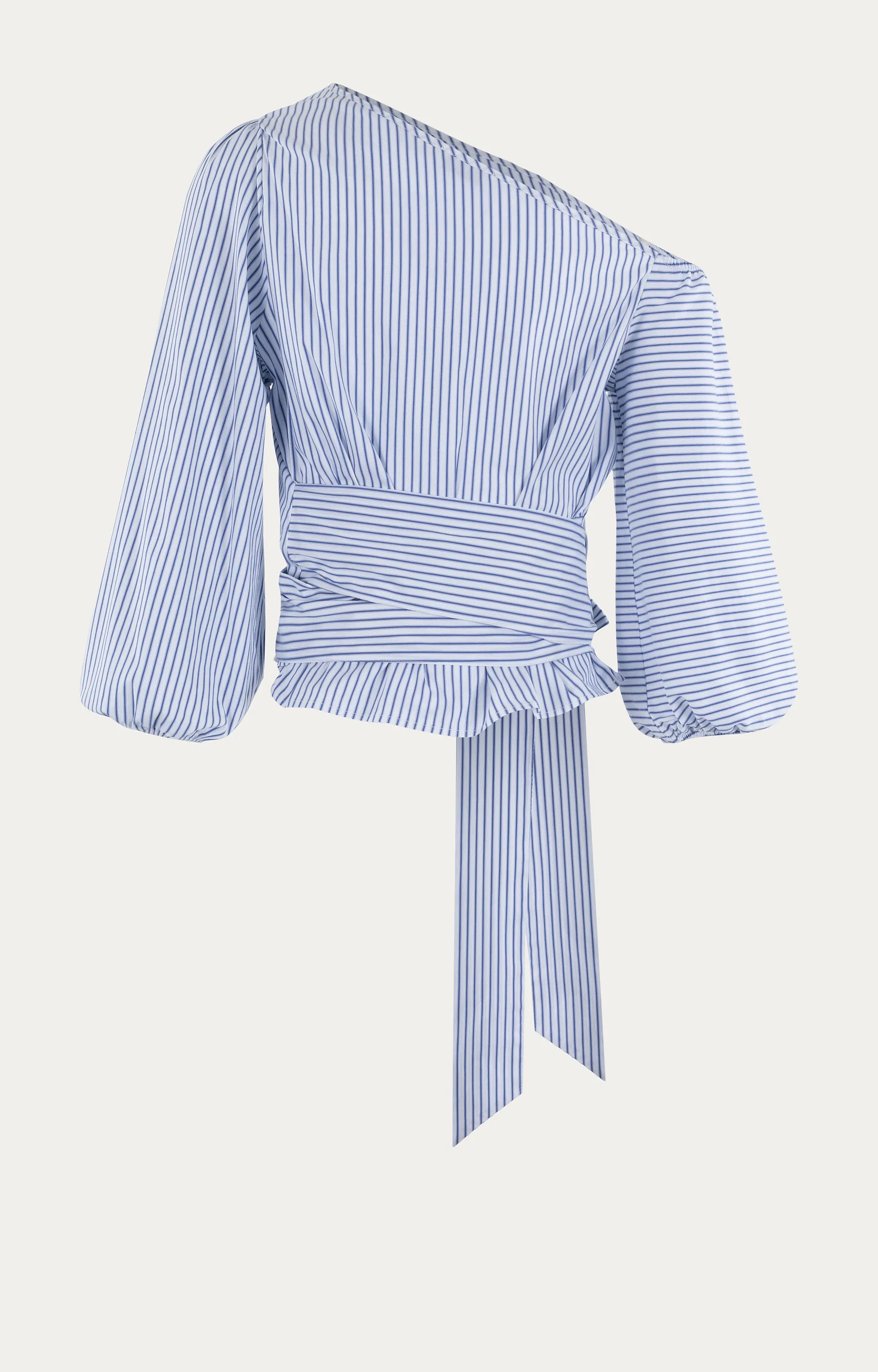 ANNA 48a05-03760 One-Shoulder Blouse Streep