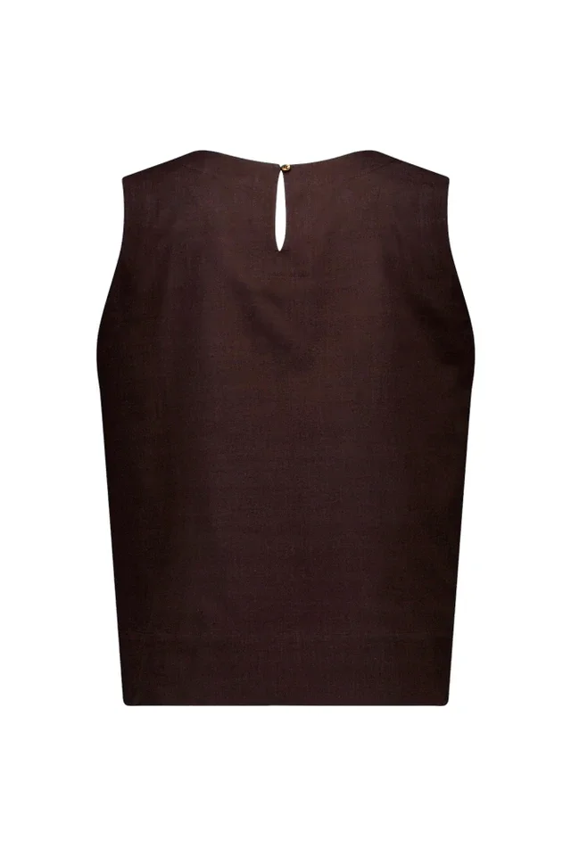 STUDIO ANNELOES 13756 Gilian linen top