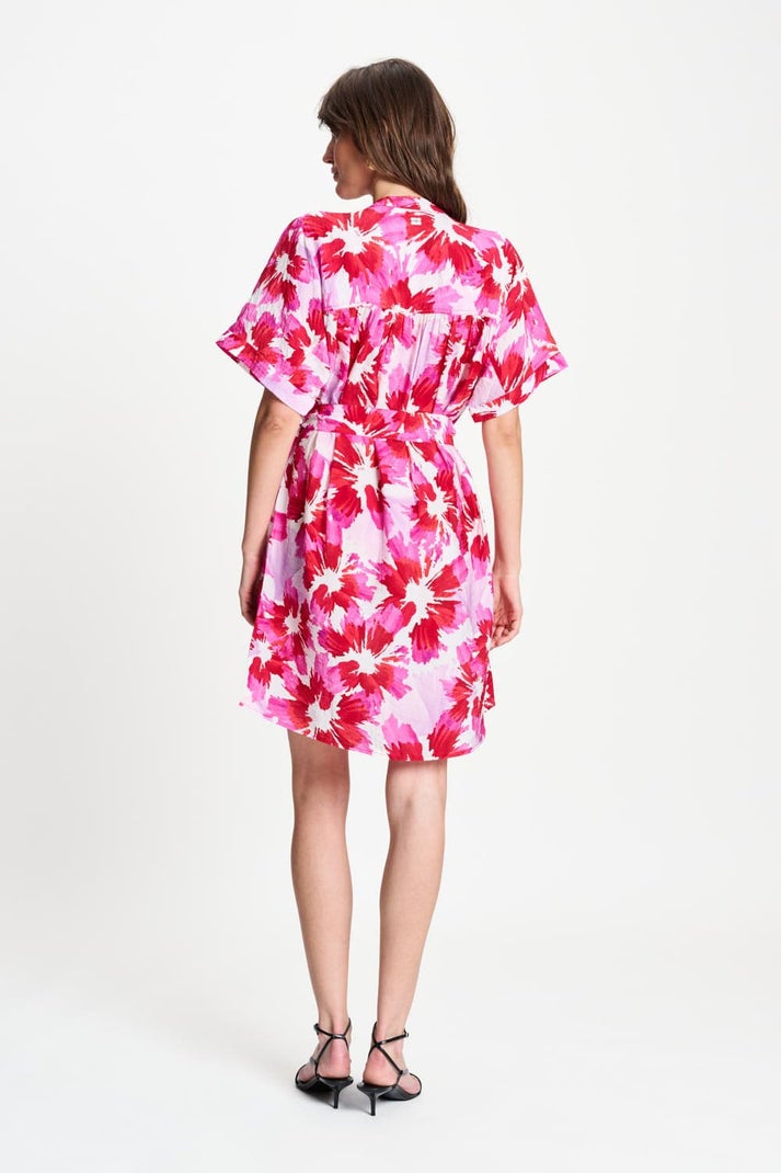 POM SP9590 DRESS Bubble Bloom Lavender