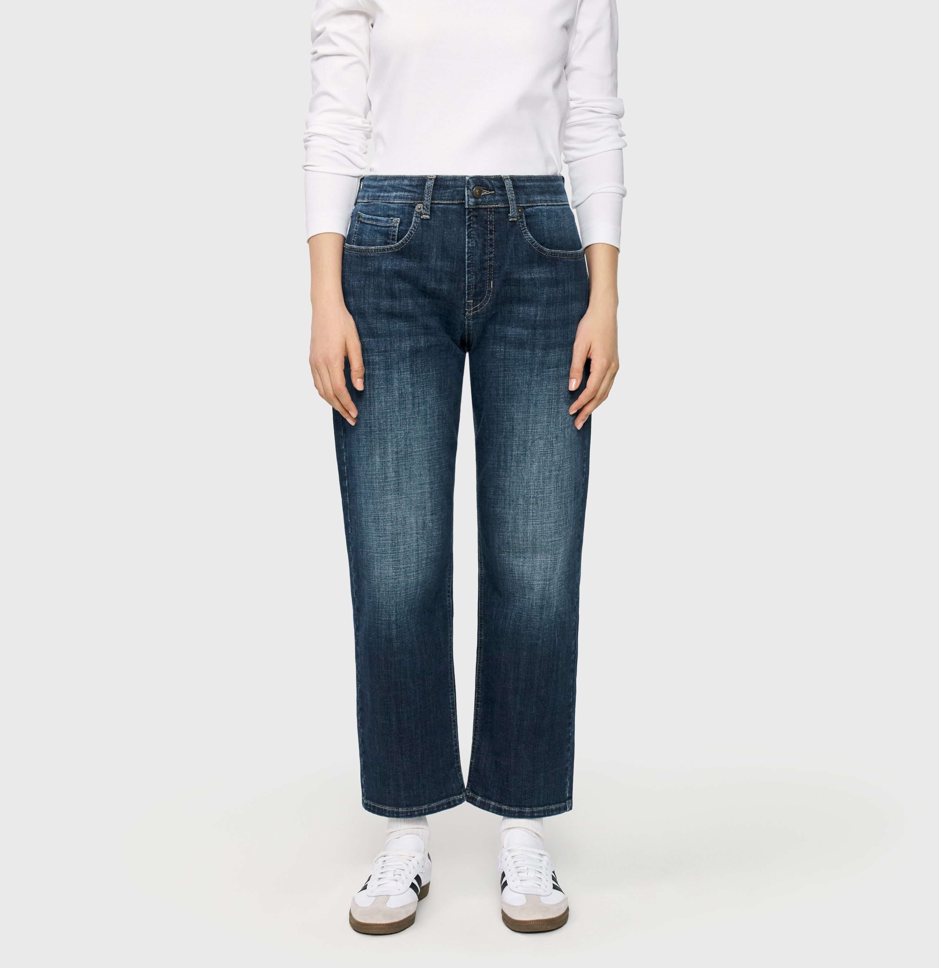 MAC 0363L 5877-90 Gina Straight Fit Jeans