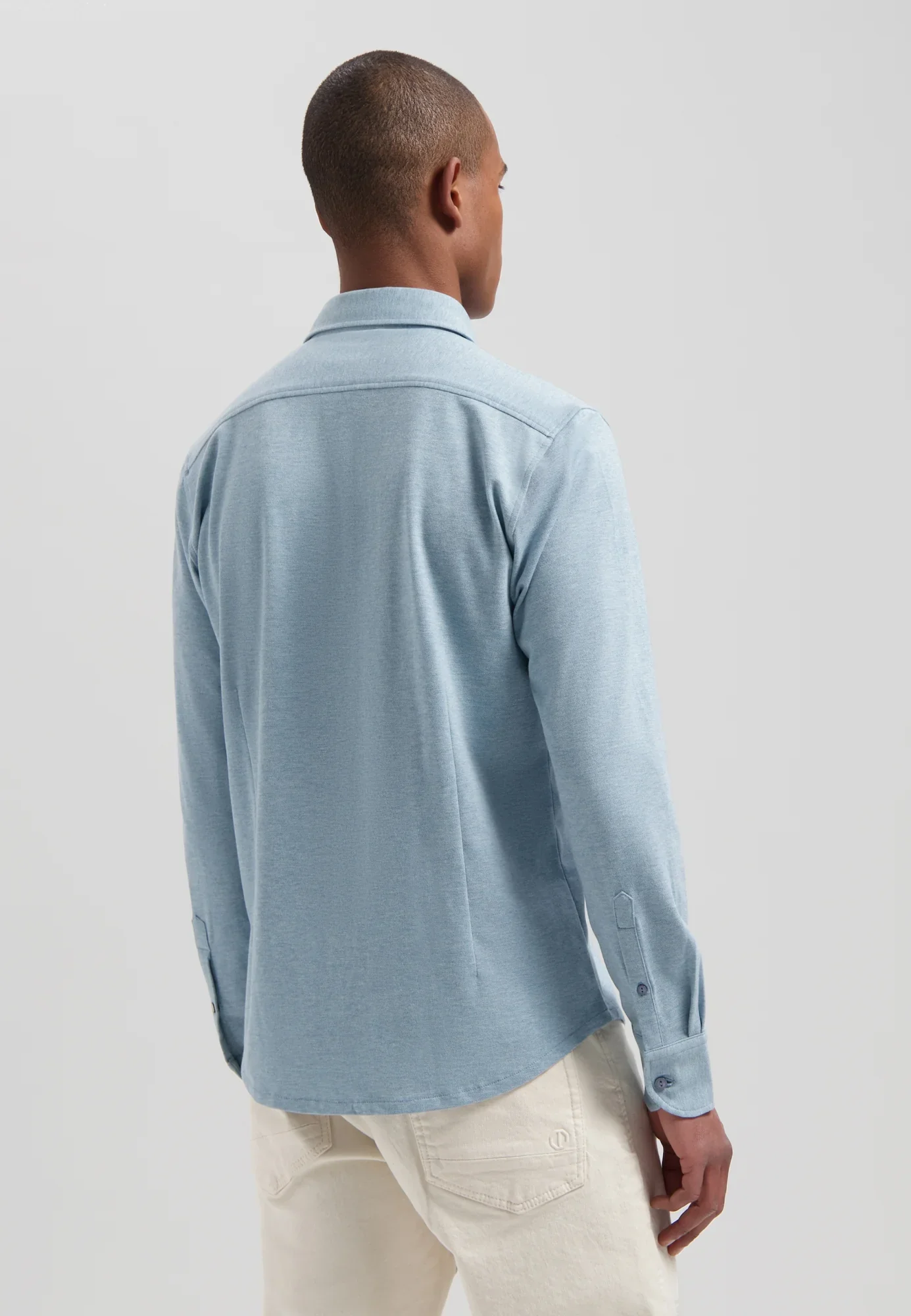 DESTREZZED 303714-NOS The Kirk Shirt Med.Blue