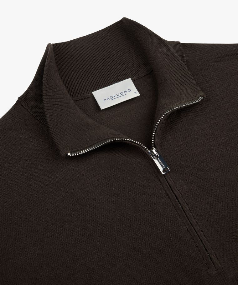 PROFUOMO PPXJ10008A PULLOVER HALF ZIP