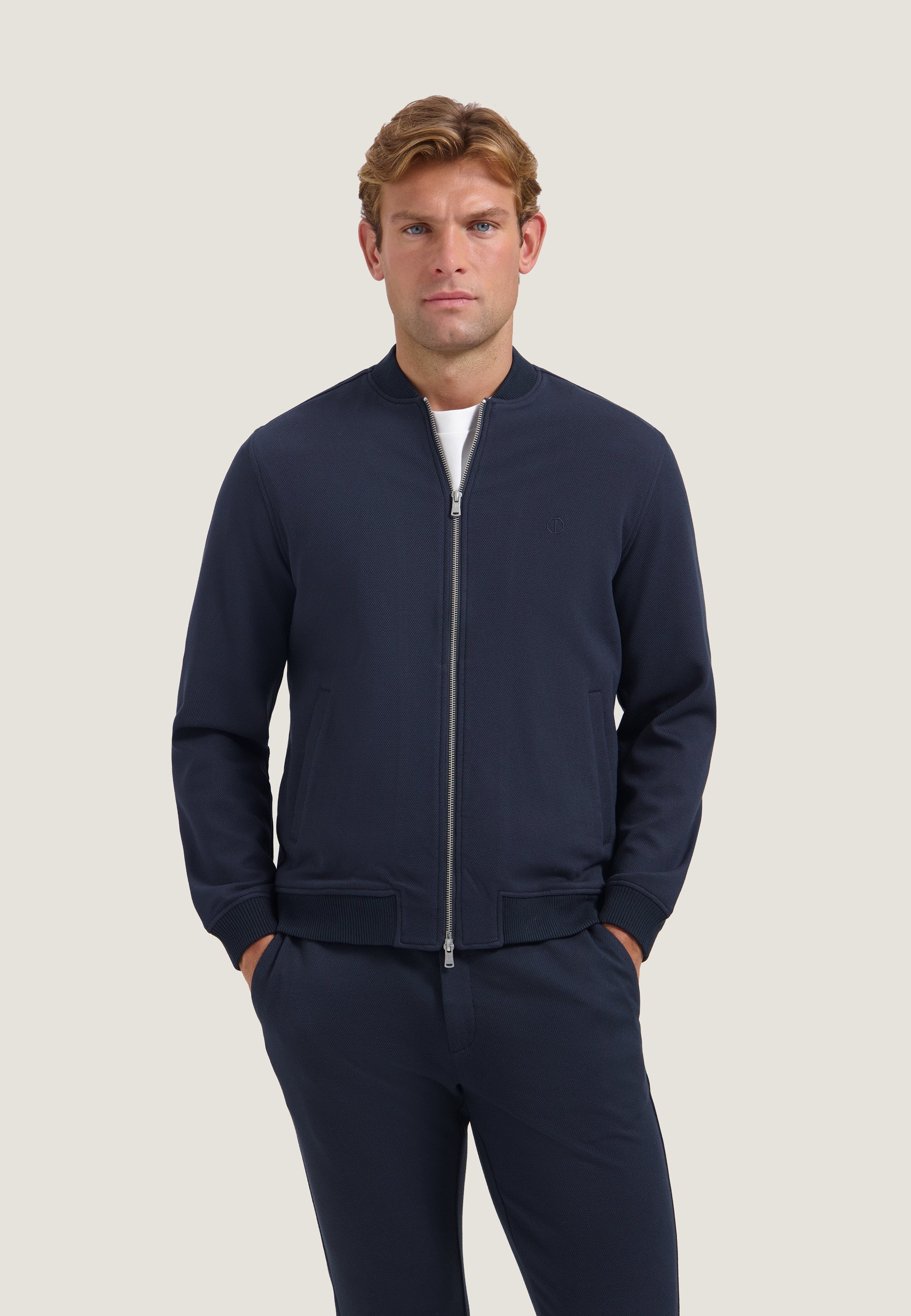 DSTREZZED 155516 PIKE BOMBER vest navy