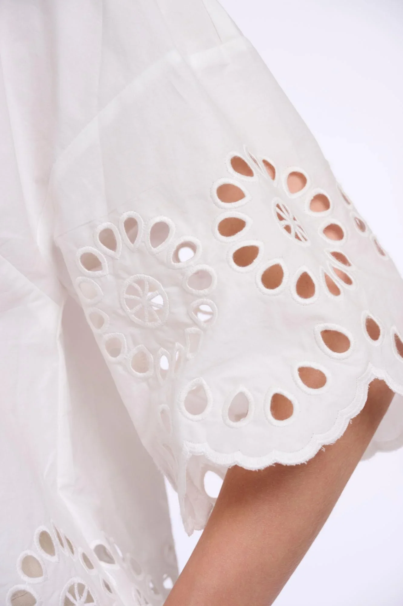 RINO & PELLE Trudy.7002623 Blouse Embroidery-snowwhite