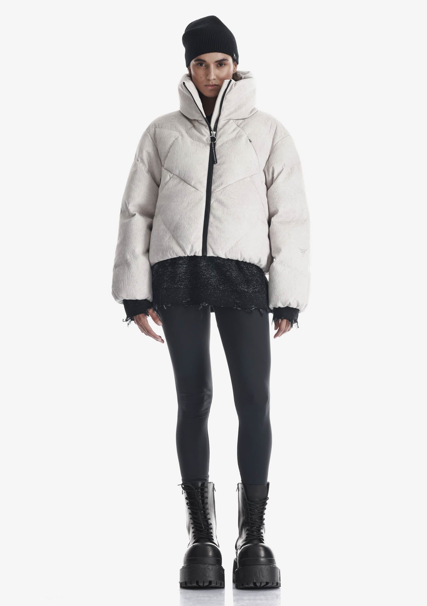 KRAKATAU QW616 126200022 NEBULA Short Puffer Jacket