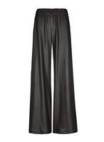 CarolineBiss 4570/30 Broek vegan leather-COFFEE