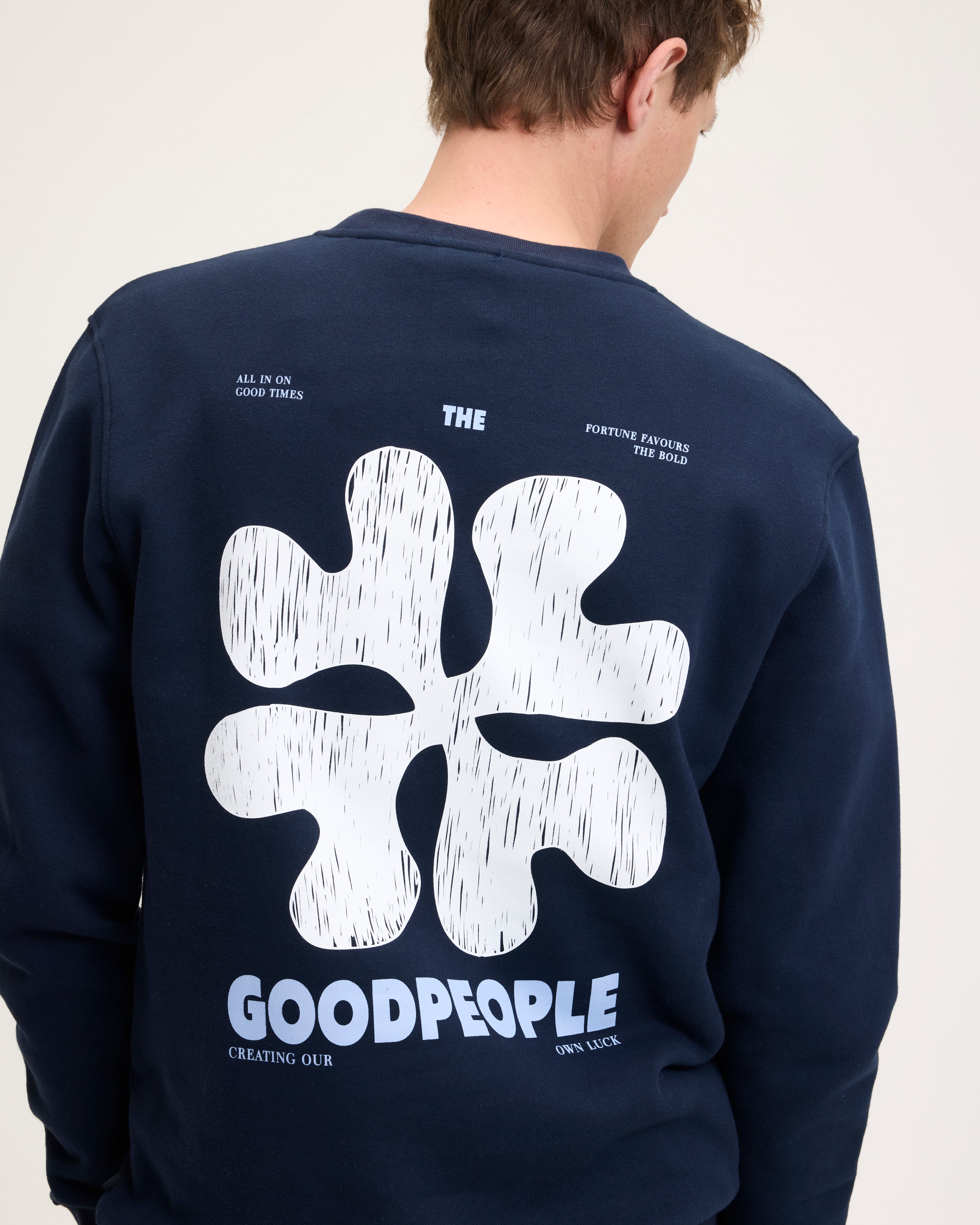 THE GOODPEOPLE LITO 26020700 sweater navy