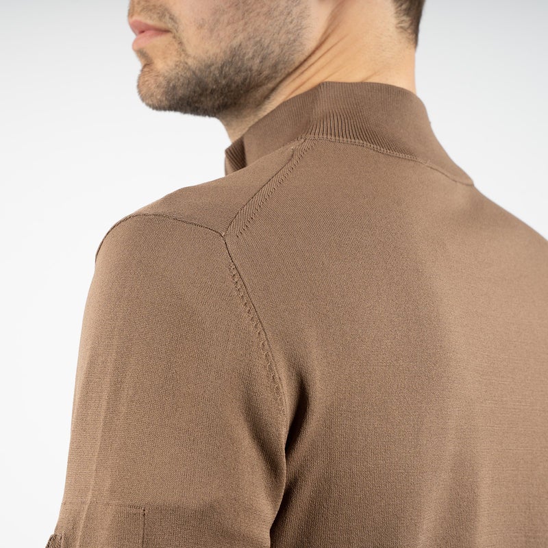 SEVEN DIALS SDL00005RA41 SPIKE HalfZip Pullover-Tabacco