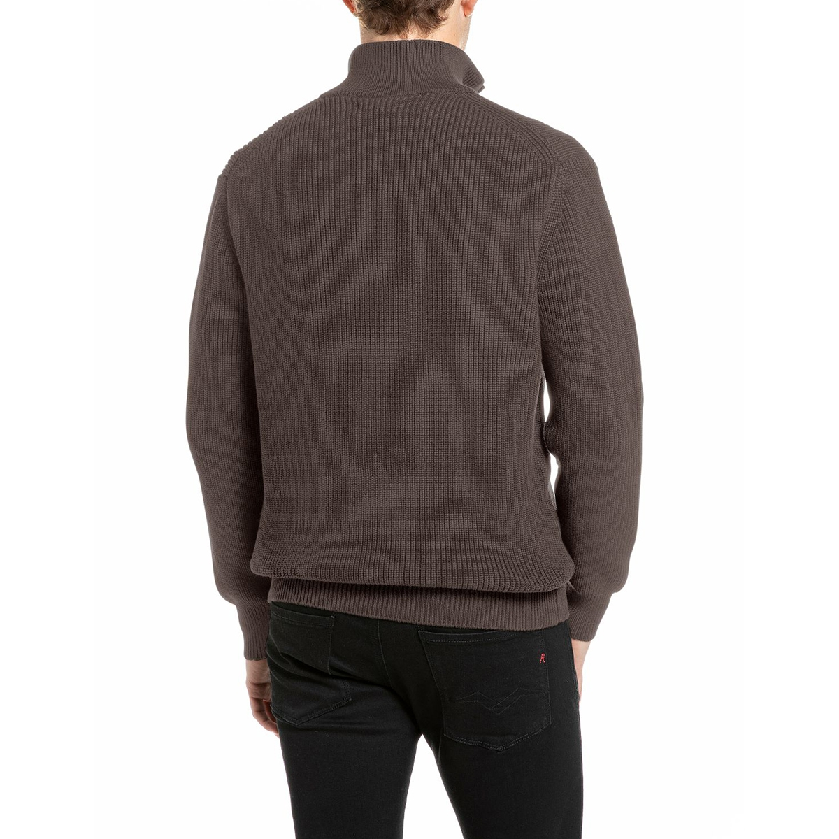 REPLAY UK00AZ.000.7246X Zip-pullover Bruin
