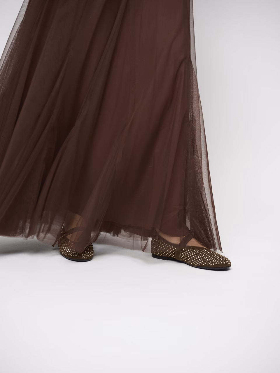 DANTE 06  Taryn Tulle Maxi Skirt 262198