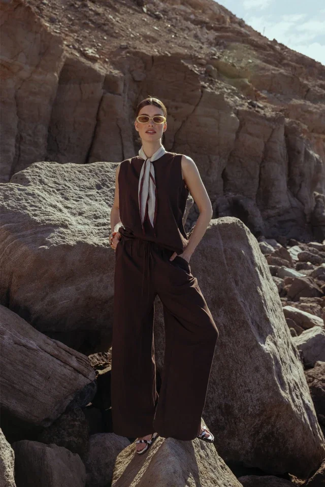 STUDIO ANNELOES 13755 Grace linen trousers