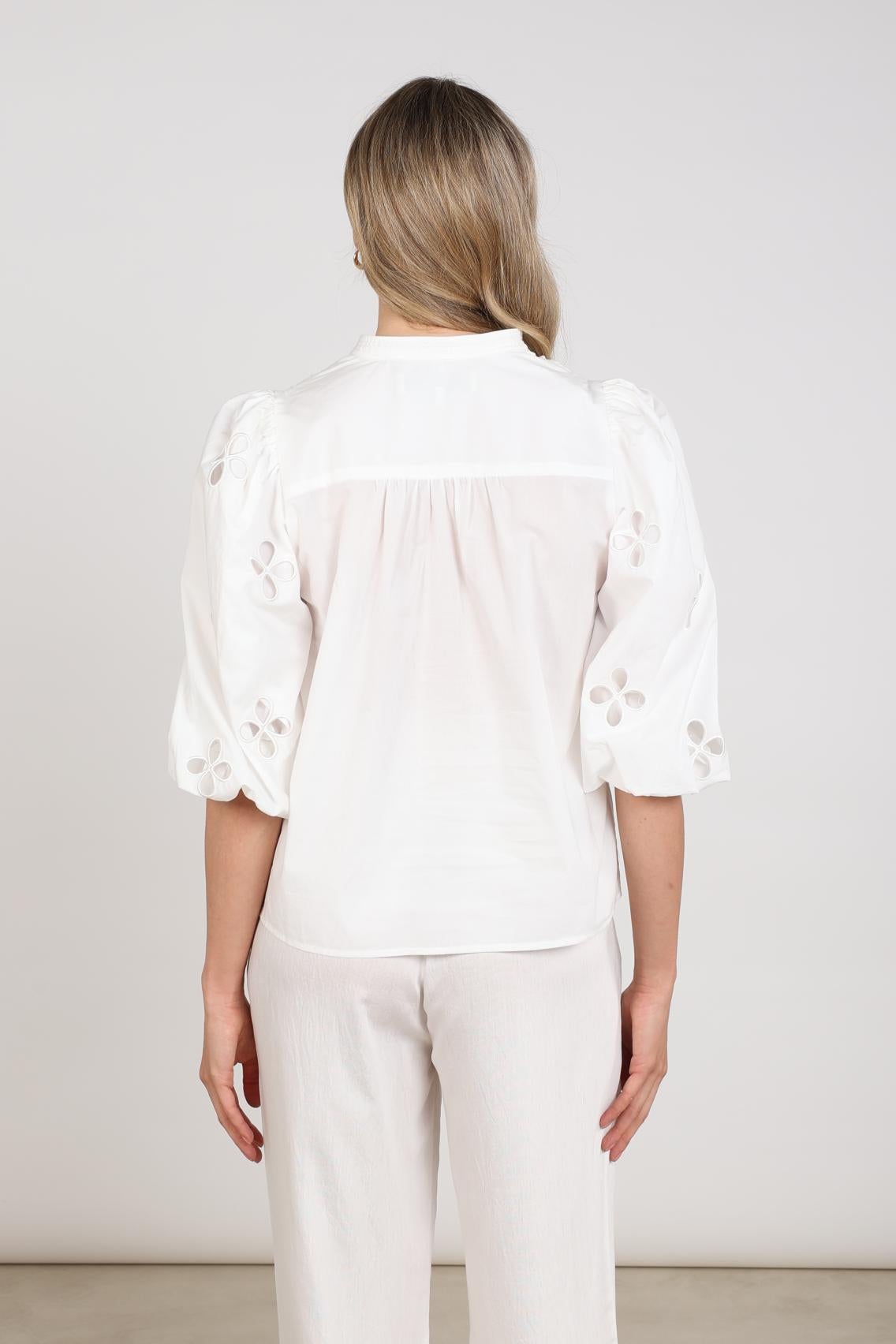 NUKUS NKS02112 Rosie Blouse-Offwhite