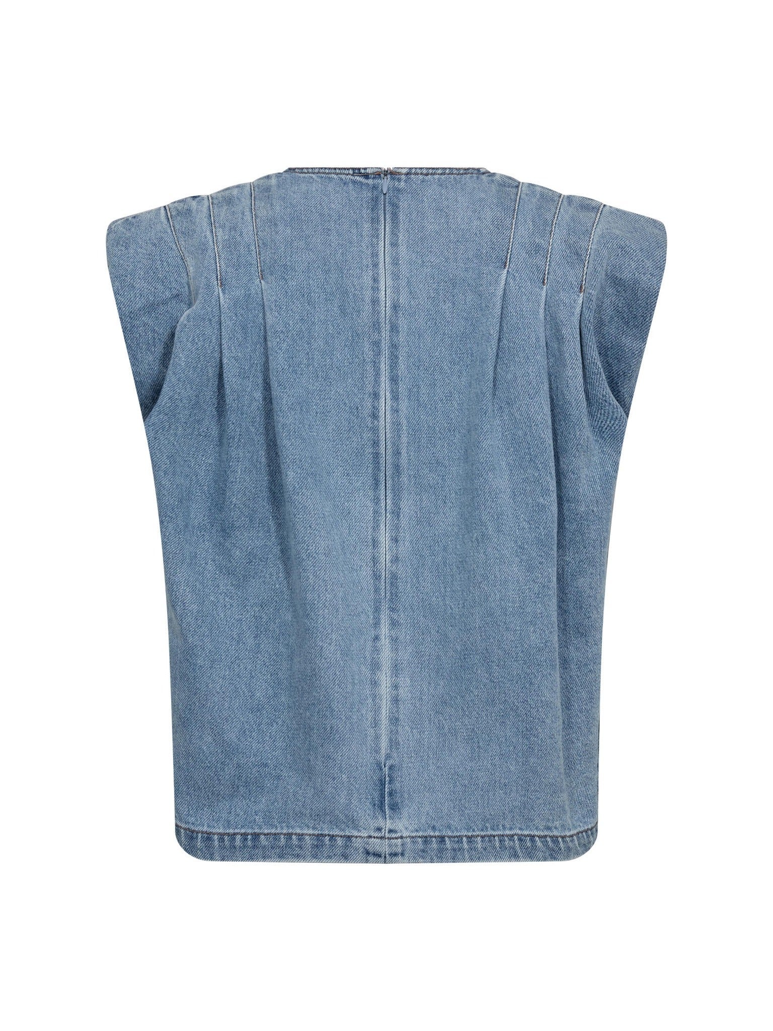 CO'COUTURE 45125 AsjaCC Wrap Denim Top
