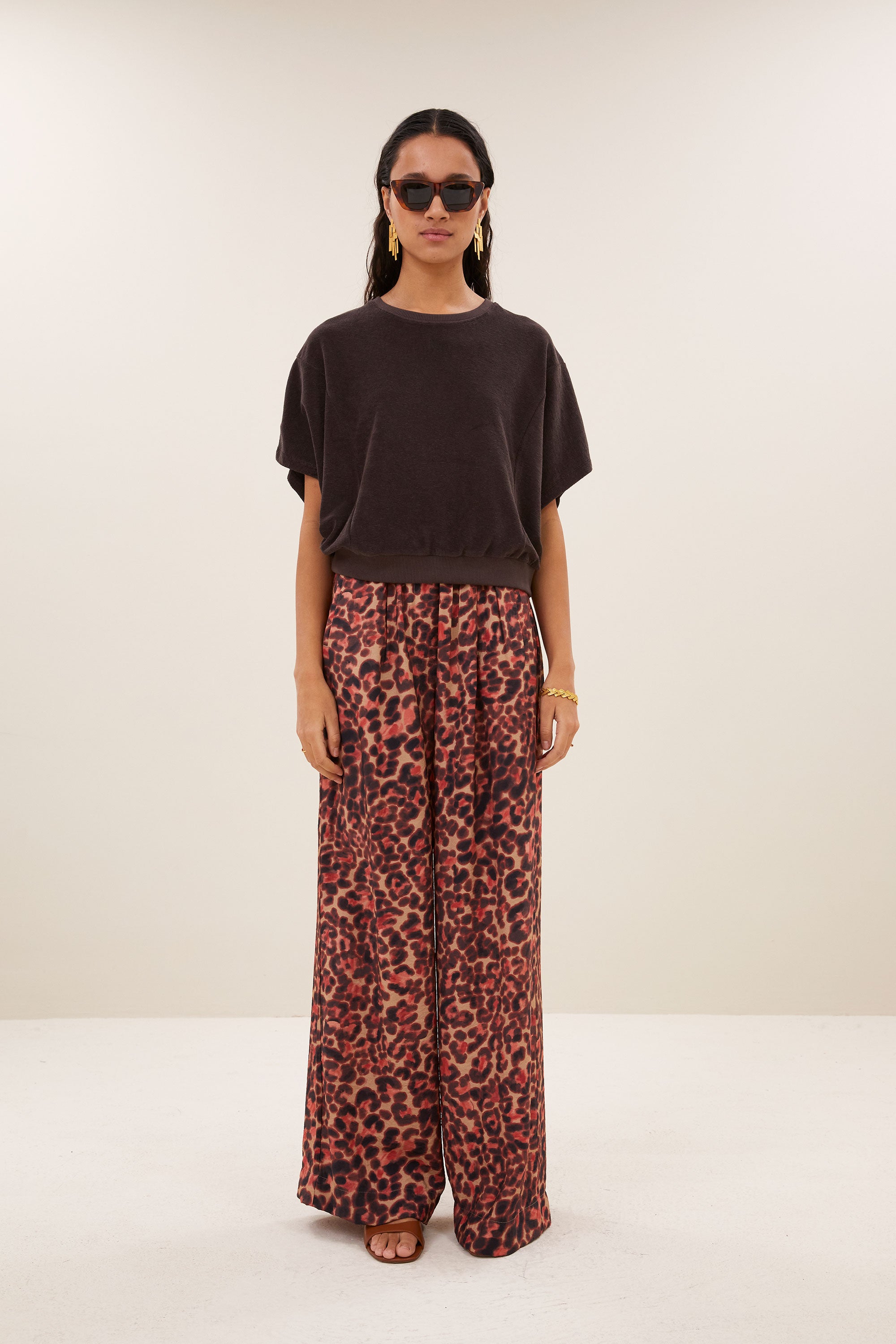 BY-BAR 26411014 nuki slub top-coffee bean