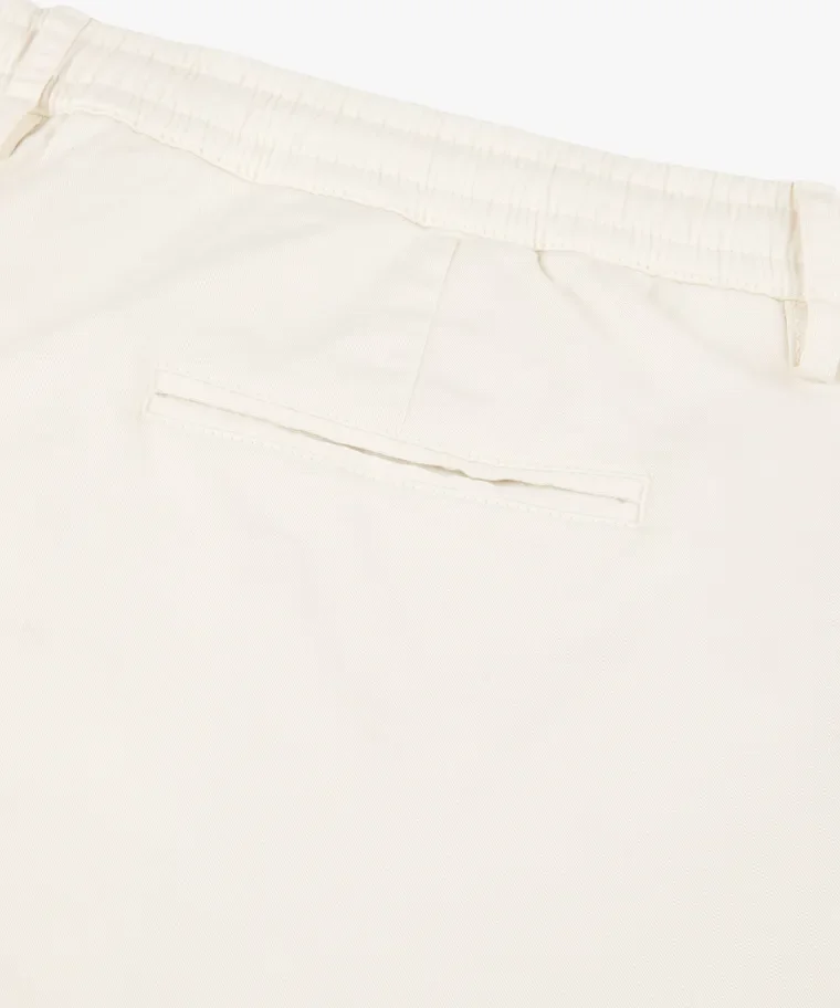 PROFUOMO PPXQ10002D DYE SHORT SPORTCORD-Offwhite