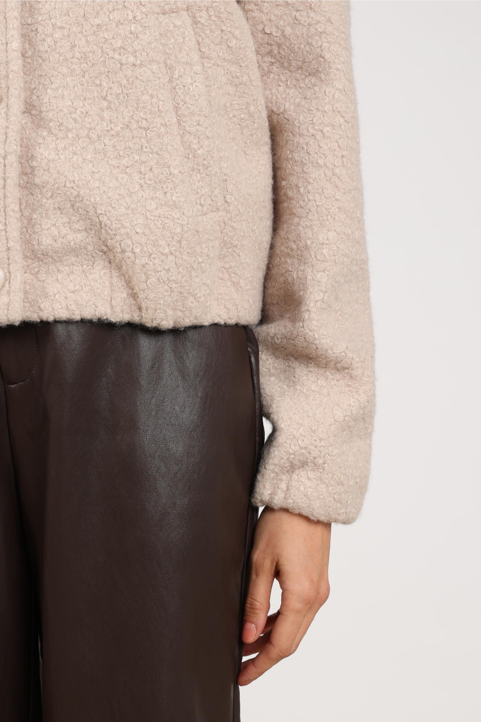 NUKUS NKF12010 Madelin Jacket Boucle-sand