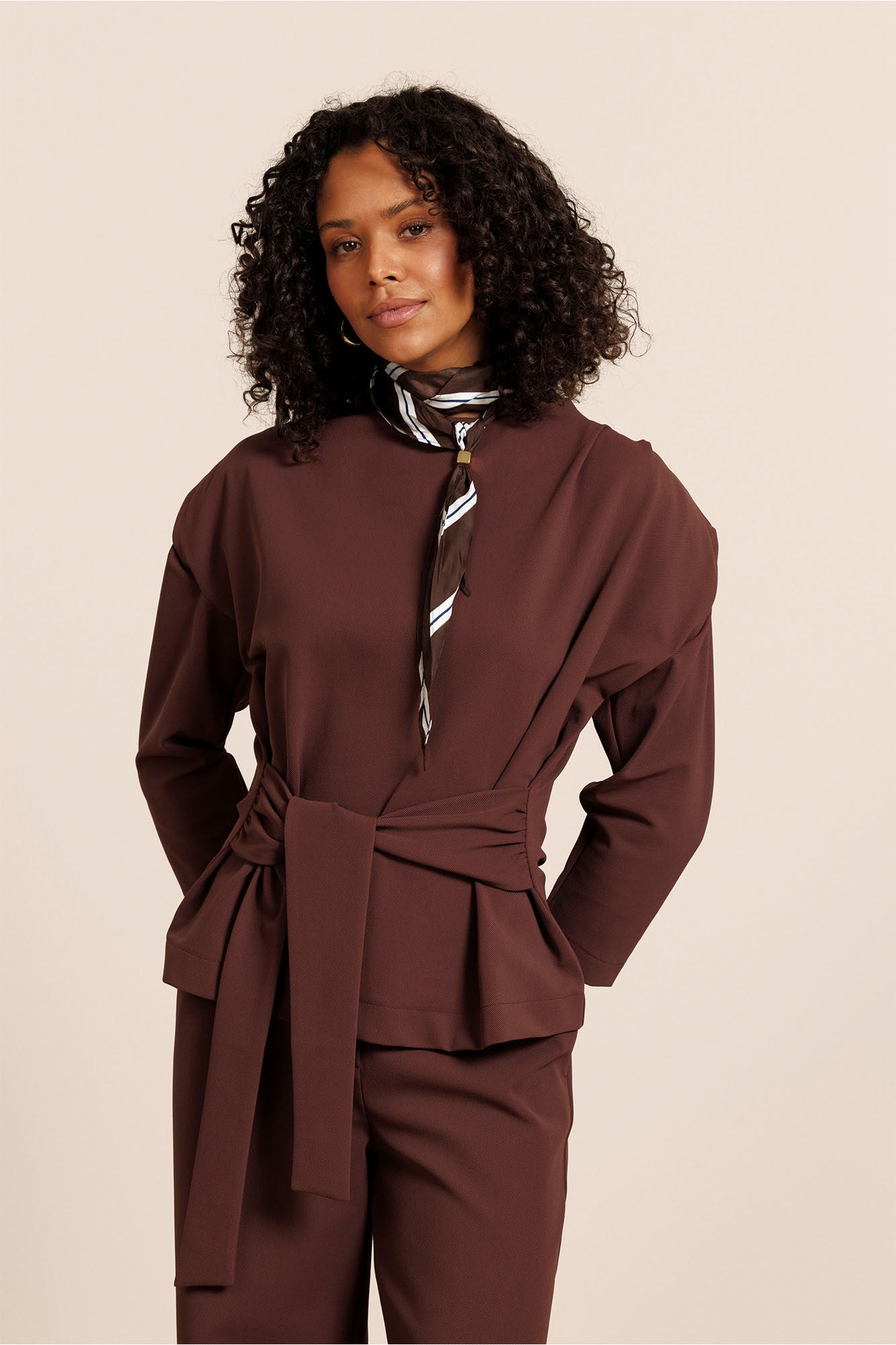 STUDIO ANNELOES 14082 Hailey twill top