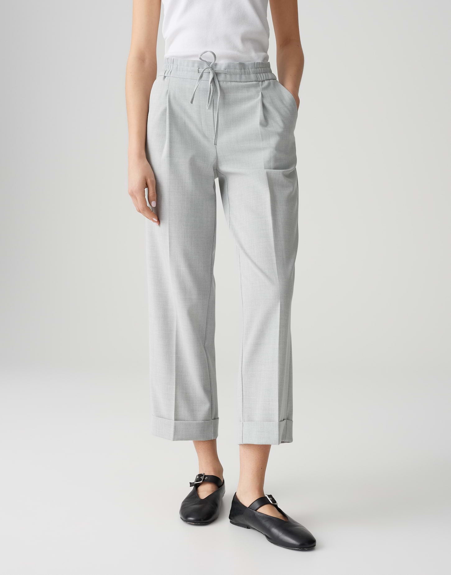 OPUS 10438713326100 Melosa city Pant-hazy fog