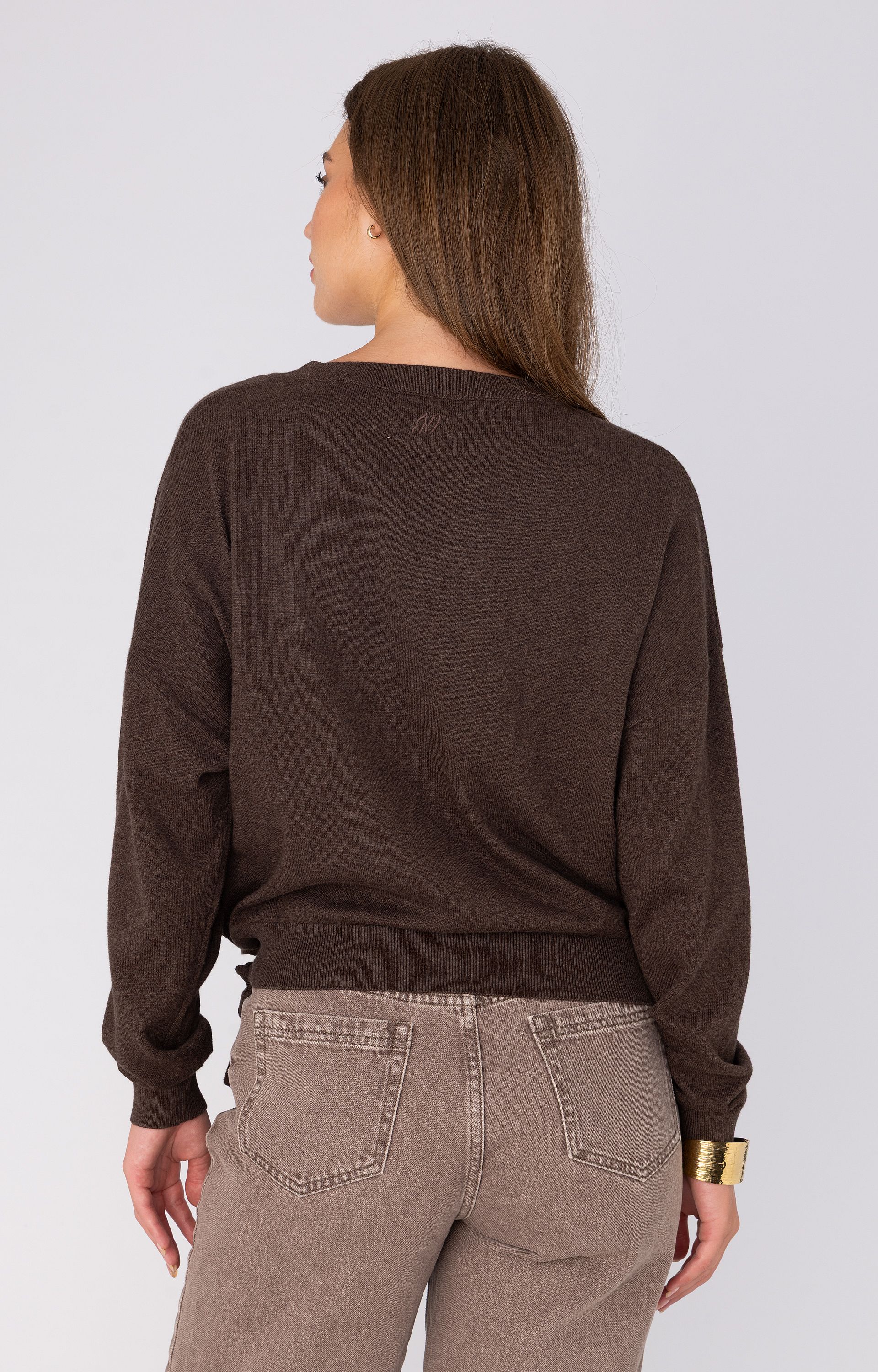 ANNA 34a09-03043 Pullover met strikdetail