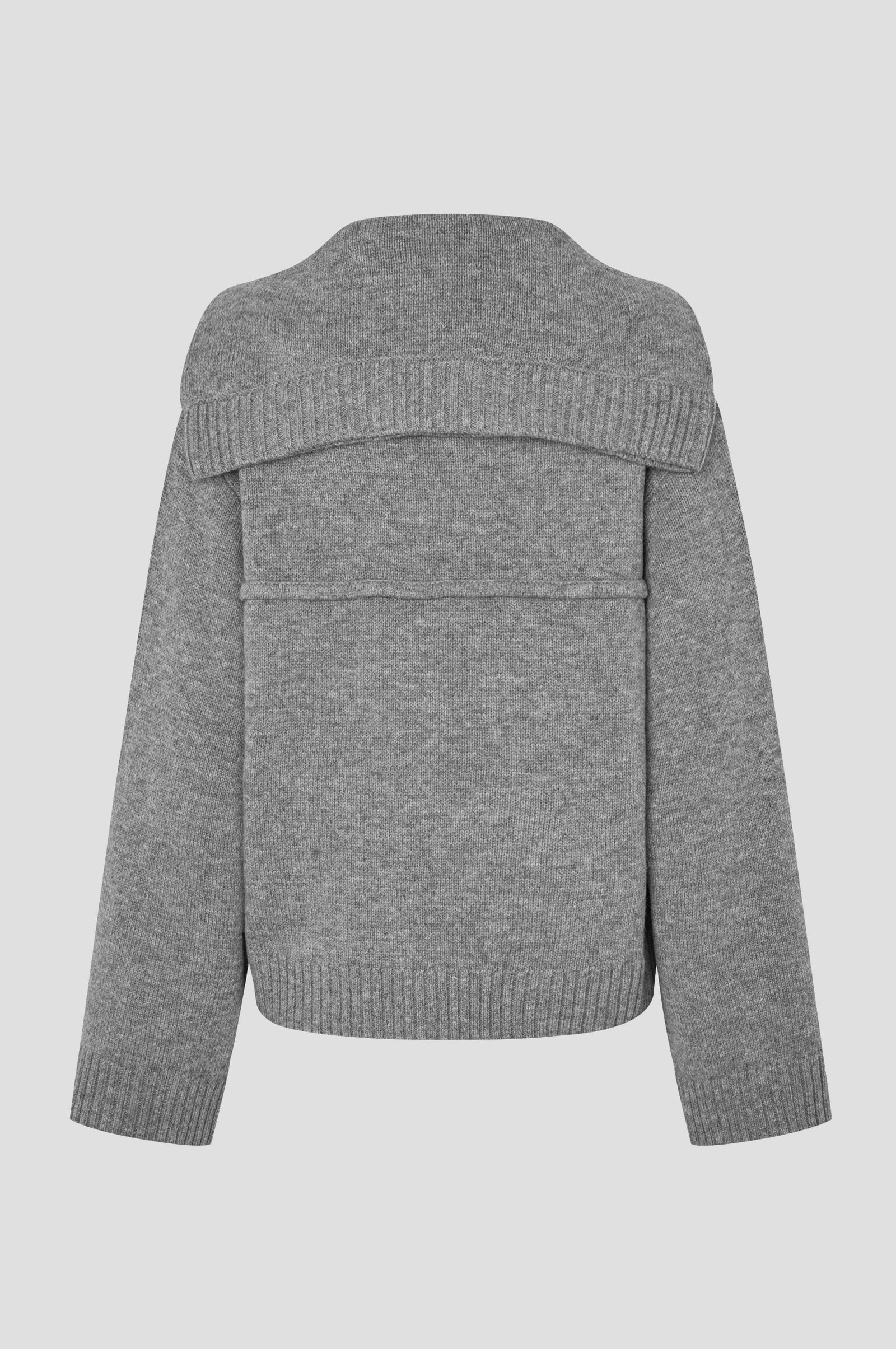 SECOND FEMALE 61184 Alpha Knit Collar Cardigan