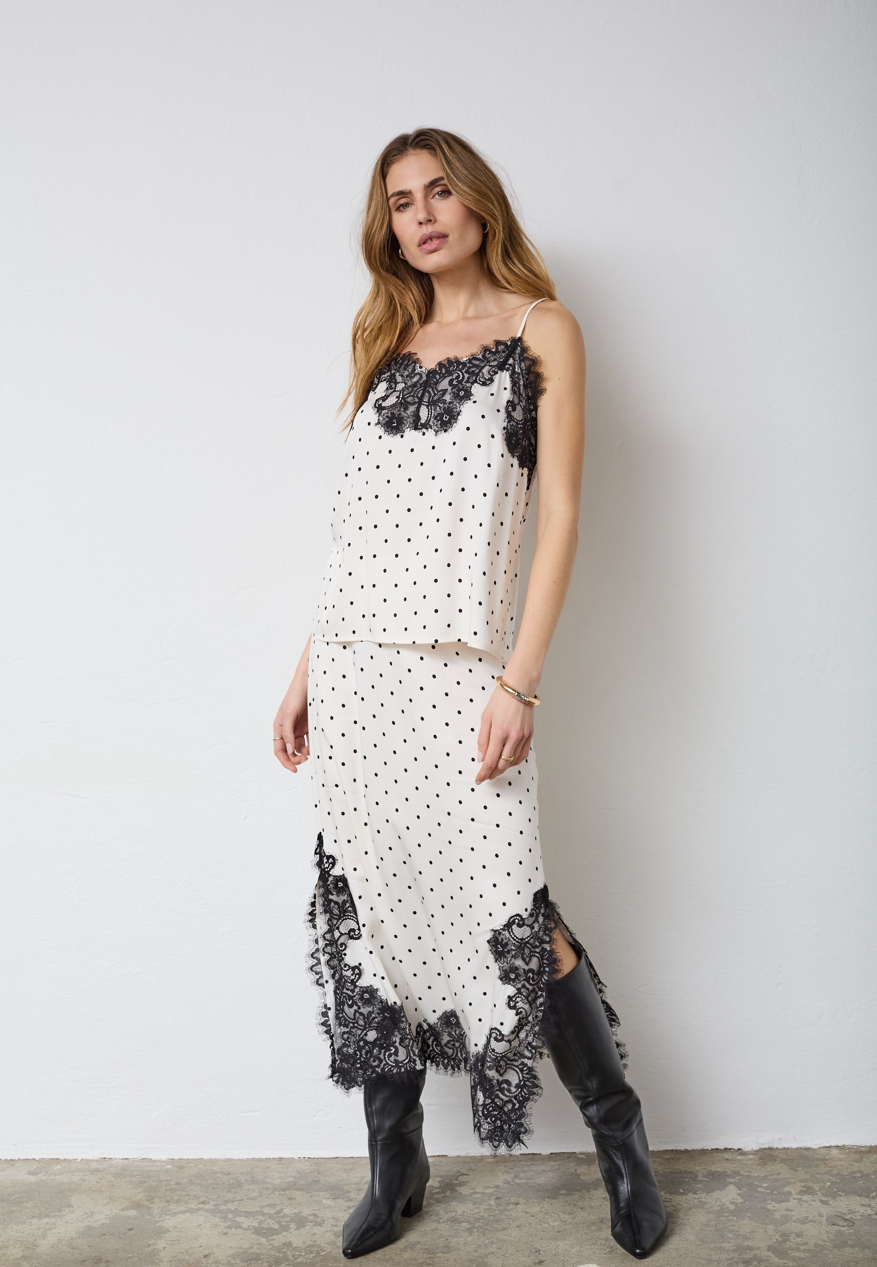 CO'COUTURE 45134 AmeliCC Dot Lace Singlet